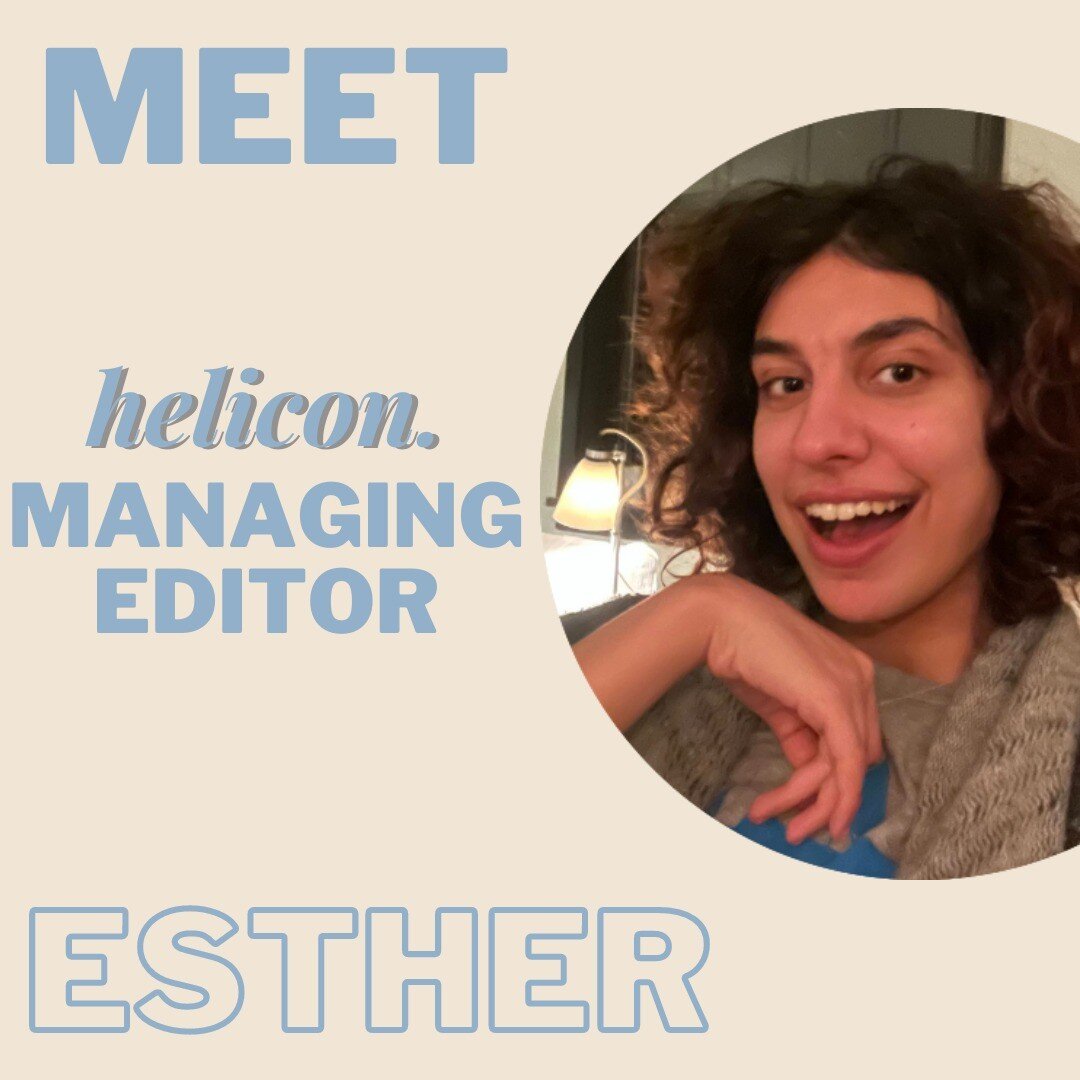 Everyone, meet the Helicon's Managing Editor, Esther! Swipe to see her thoughts on the Helicon.