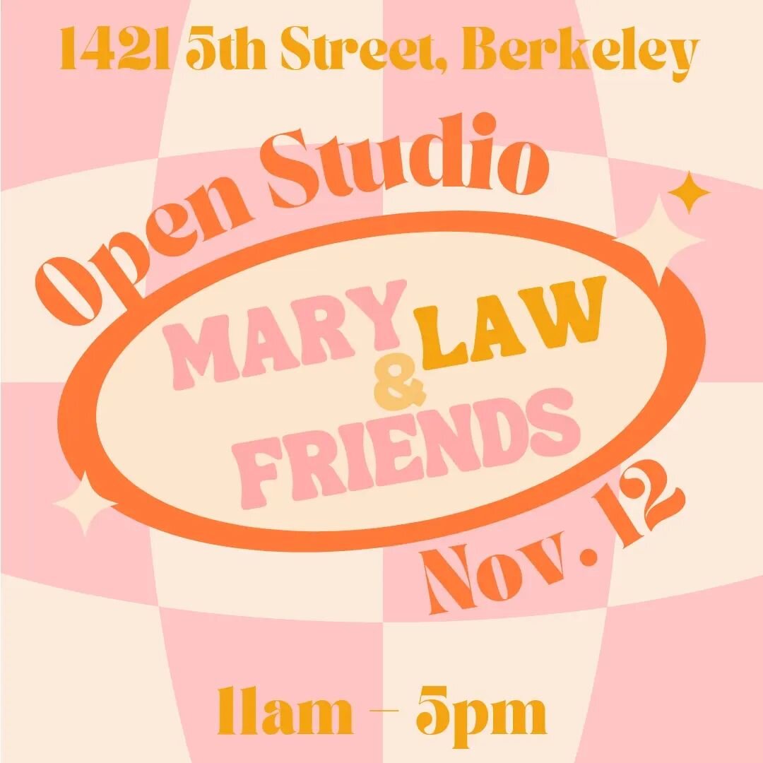 I'm joining Mary Law and her firing crew for a holiday pottery sale *this Saturday*! Swipe through the photos to see how many people can fit inside a small soda kiln. 🔥 We'll be there rain or shine under shade tents in the back yard on Saturday, and