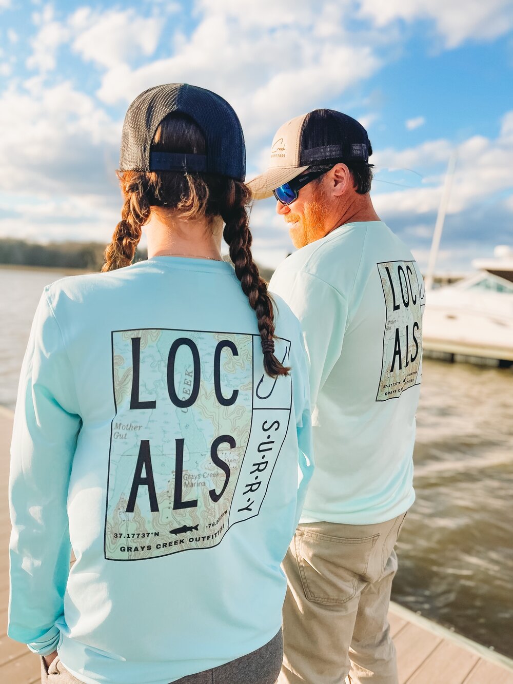 Locals GCO Performance Tee — Grays Creek Outfitters