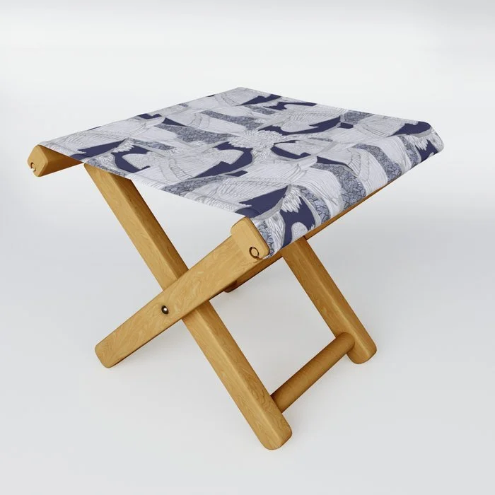 Unruffled | Folding Stool |