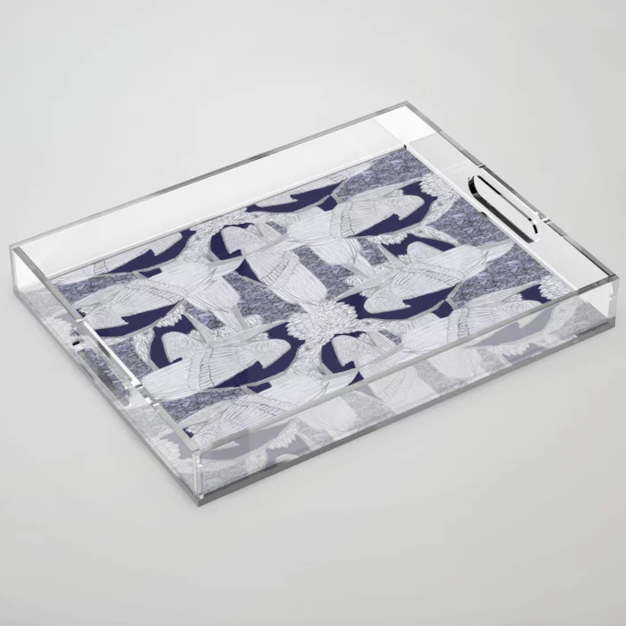 Unruffled | Acrylic Tray |