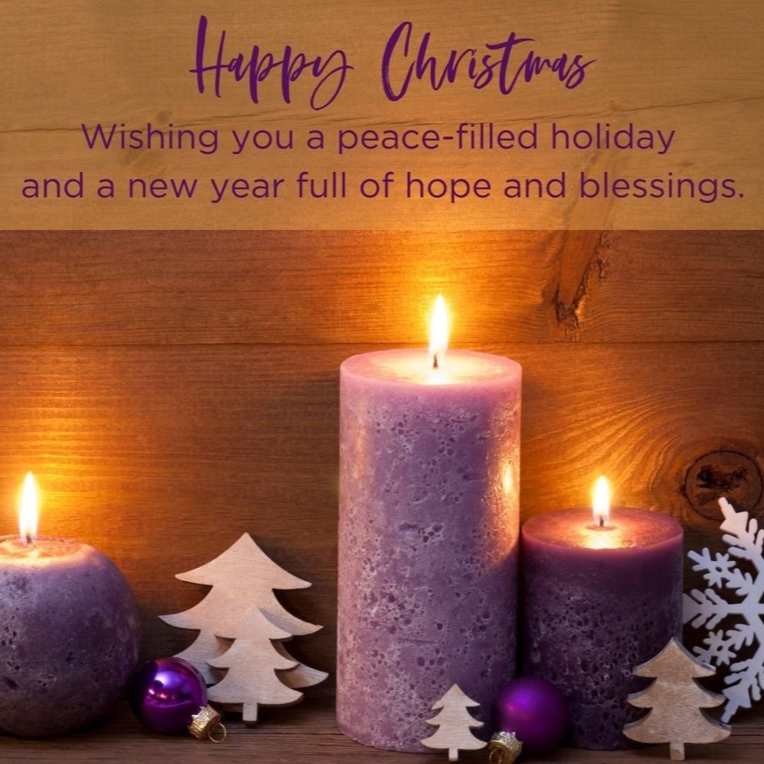 Happy Christmas - wishing you a peace filled holiday