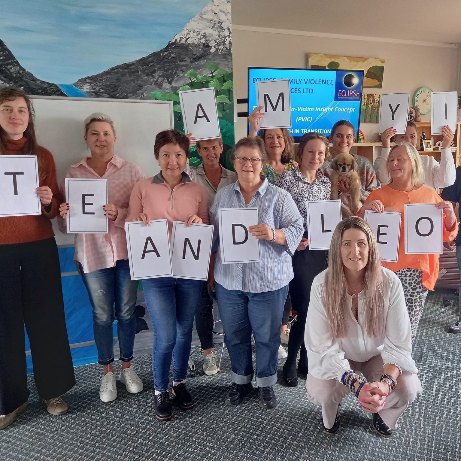 A huge thanks to Eclipse Family Violence Services for spending the day at YIT