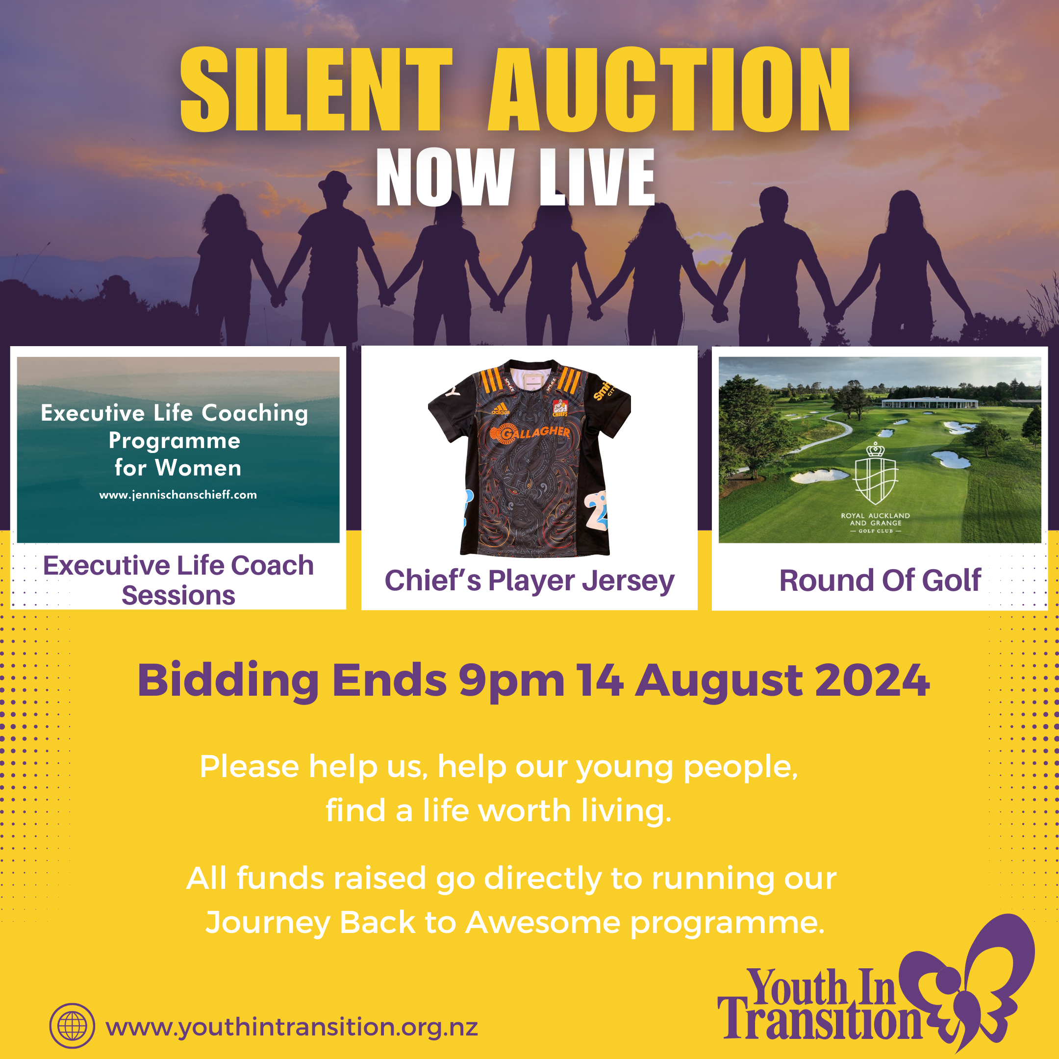 Silent Auction Now Live