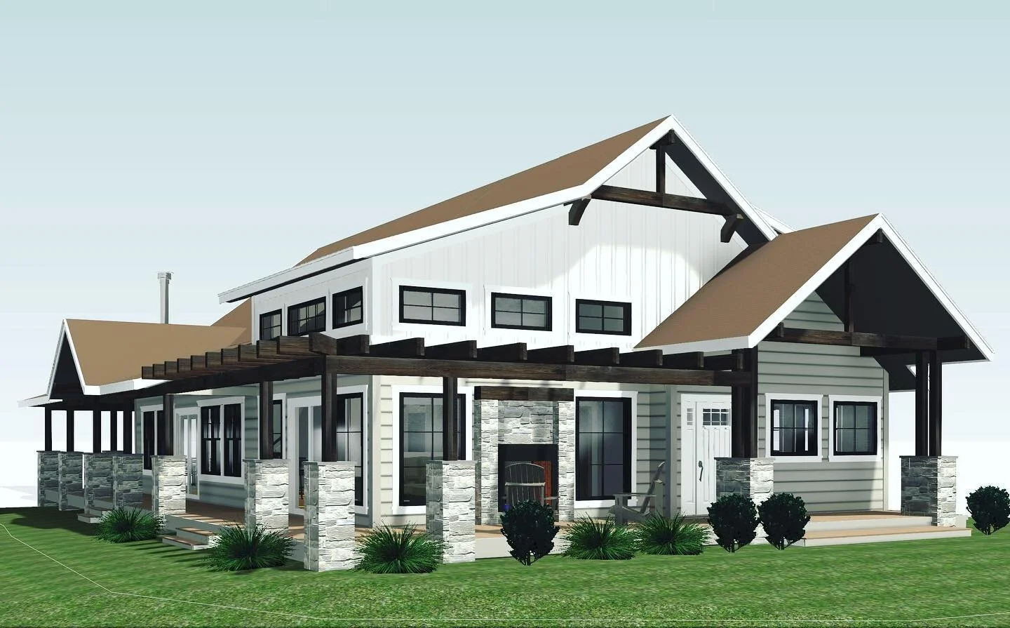 Before vs. after for this home addition in Washington State.

Our client wanted to make their ranch cabin feel more like home. We brought some elements of the American craftsman bungalow style with a touch of modern. 

#washingtonstate #washingtonhom