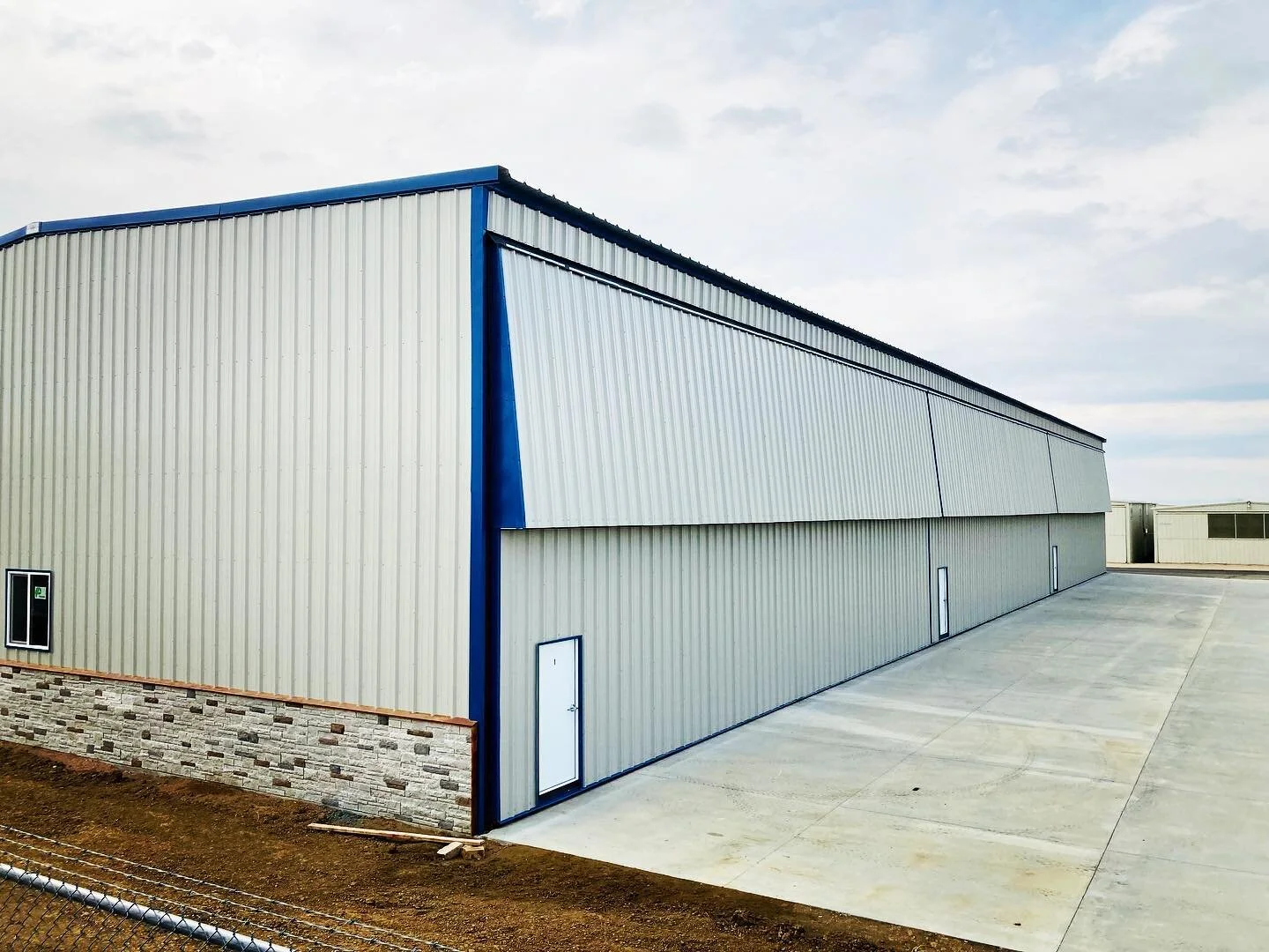 Asher has been busy with some industrial projects that are currently under construction. The Northern Colorado Regional Airport, formally known as Fort Collins-Loveland Municipal Airport, is growing quickly! A three-plane hangar structure is almost f