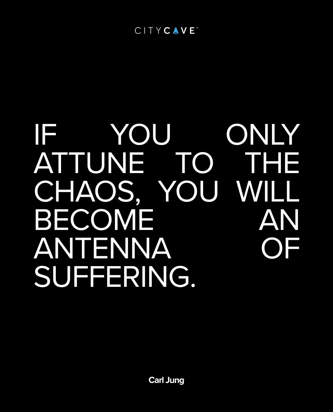 A sign to tune inwards...
.
.
.
#CarlJung #Motivational #CityCave