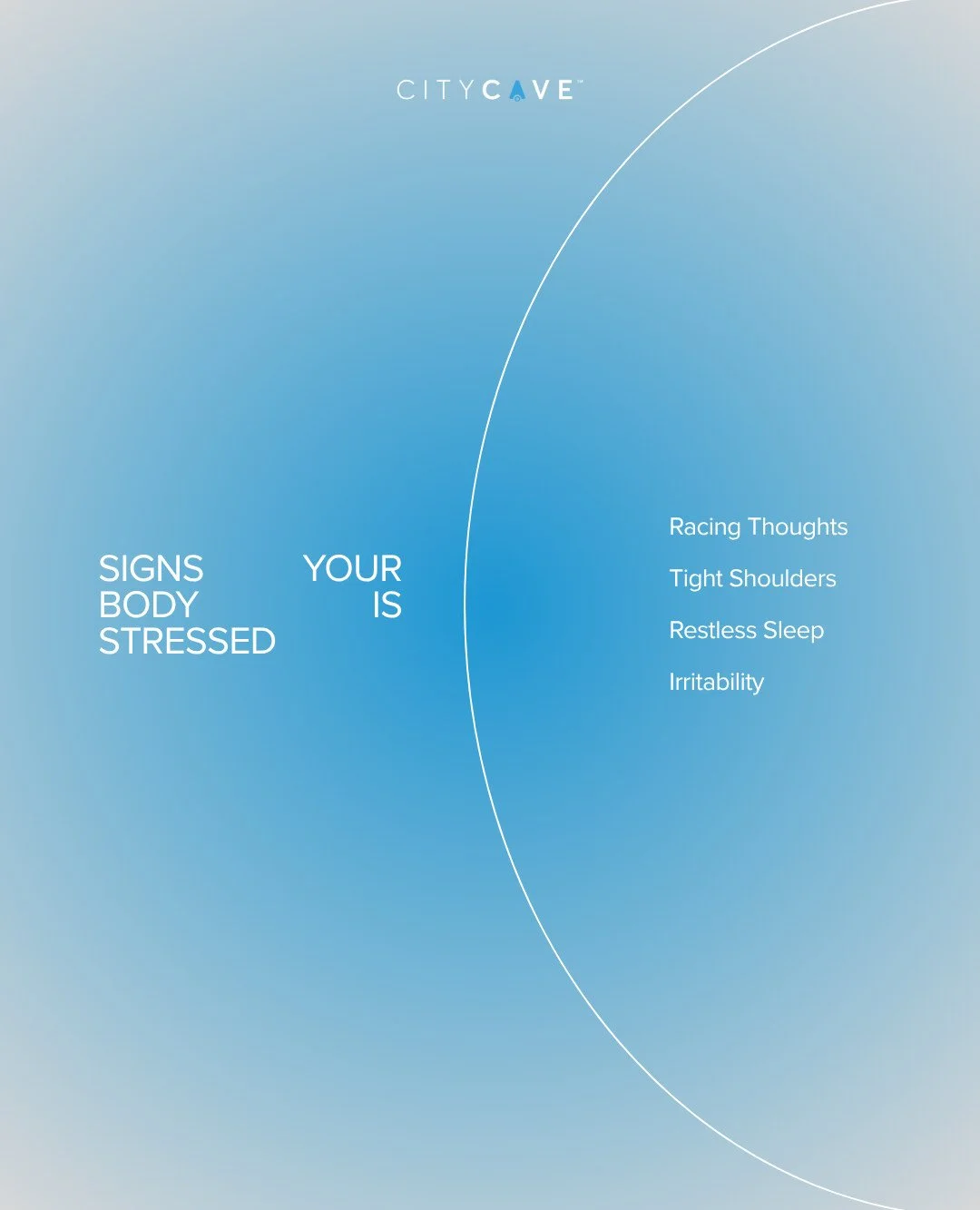 Your body talks, if you listen.

Tight shoulders. Shallow breathing. Racing thoughts. Trouble sleeping. These are all signs your stress levels are creeping up.

Float therapy gives your nervous system a chance to reset. 

The calm countdown is on, on