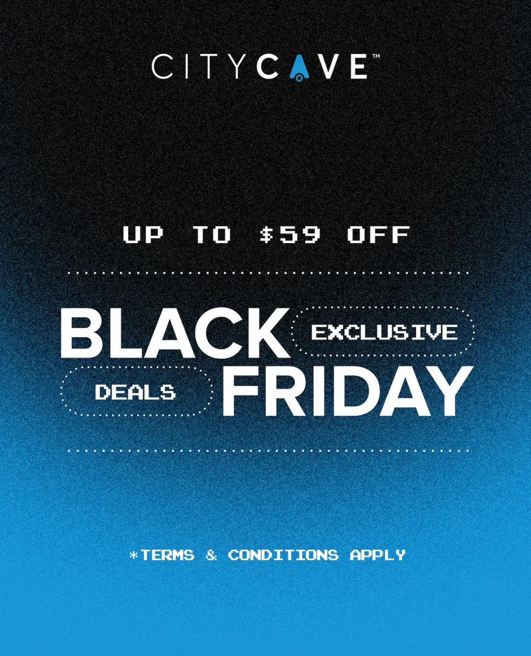 Last chance to shop City Cave on sale this Black Friday!

Deals end soon.

T&amp;C's apply.
.
.
.
#GiftGuide #BFCM #Wellness