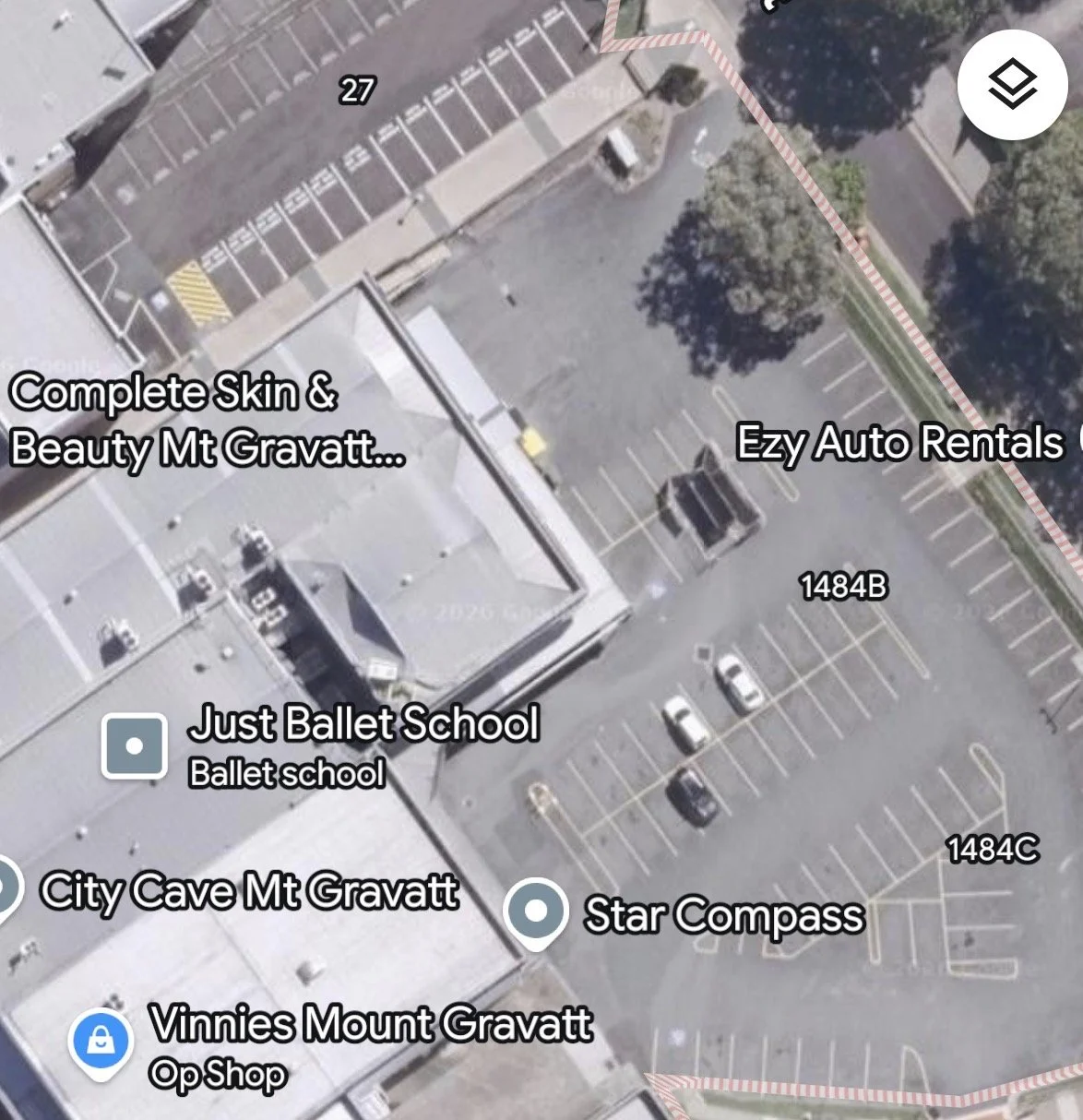 Car park for City Cave Mount Gravatt