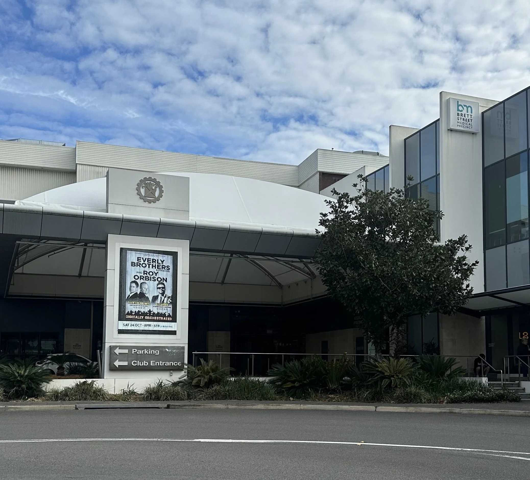 Car park for City Cave Revesby