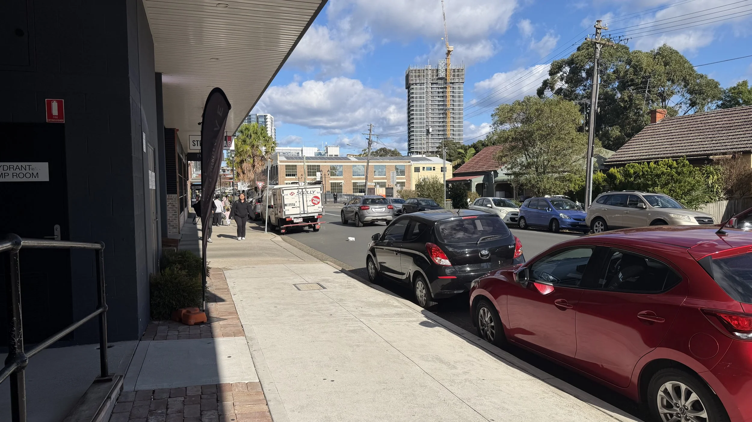 Car park for City Cave North Strathfield