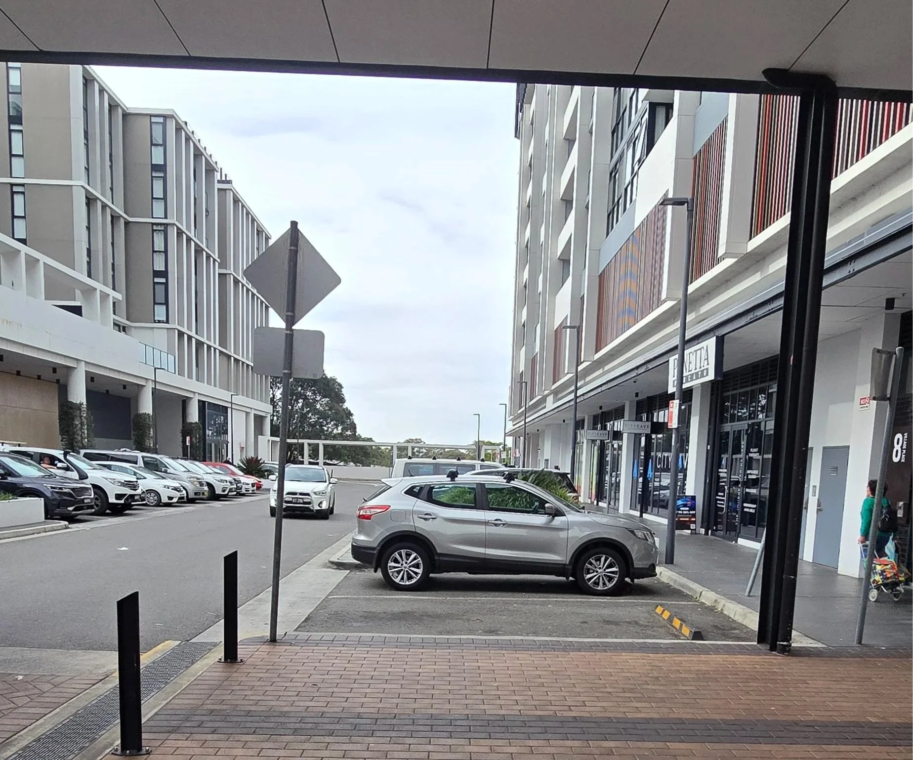 Car park for City Cave South Village