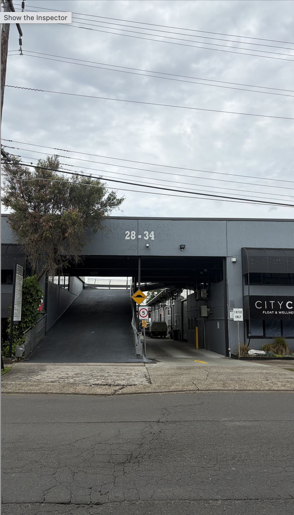 Car park for City Cave Balgowlah