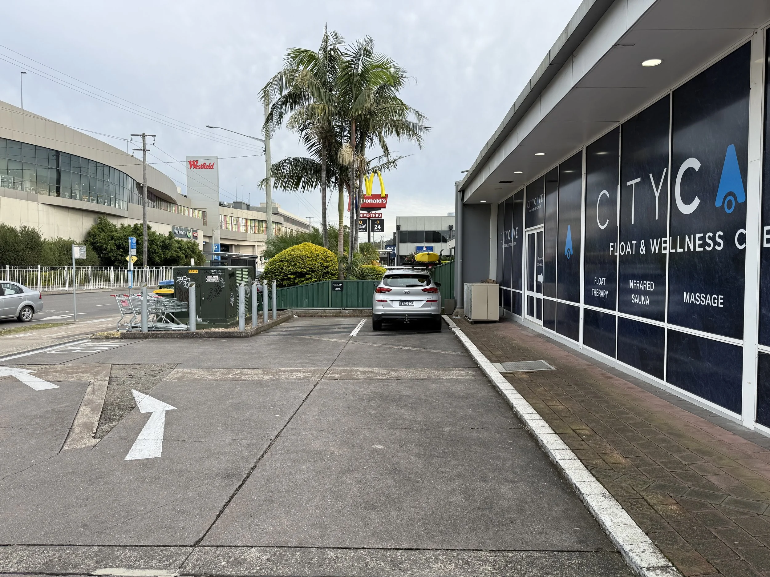 Car park for City Cave Kotara