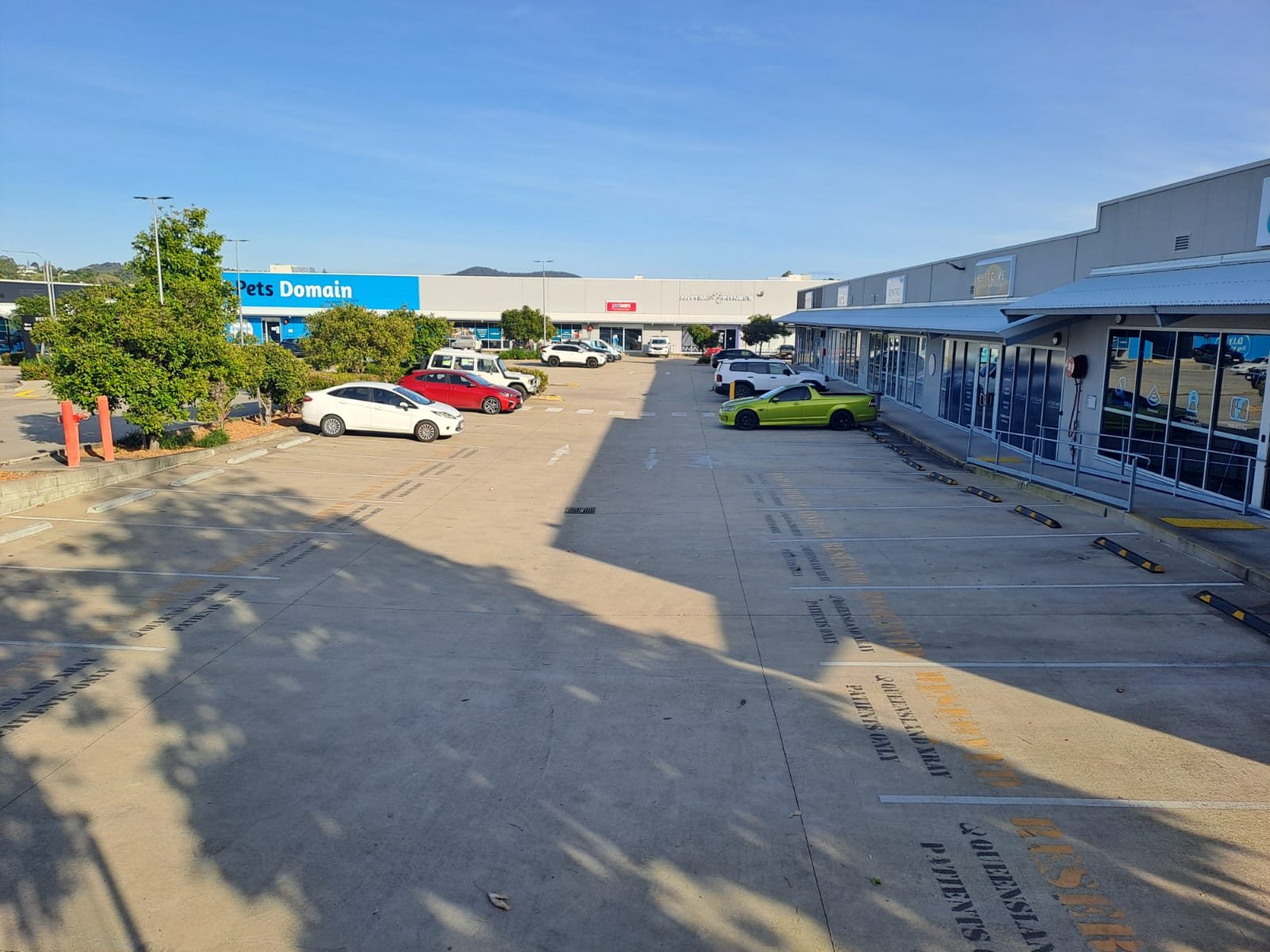 Car park for City Cave Mackay
