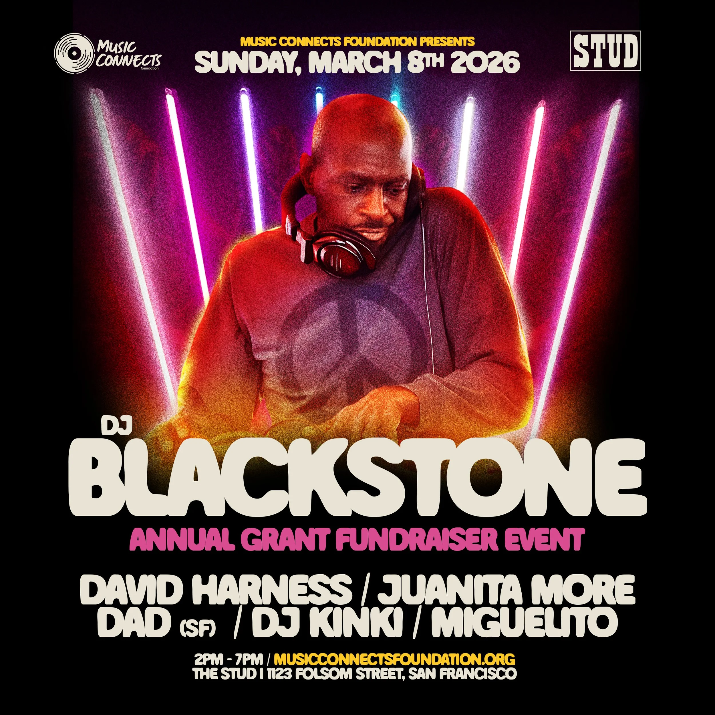 DJ Blackstone Annual Grant Fundraiser T-Dance