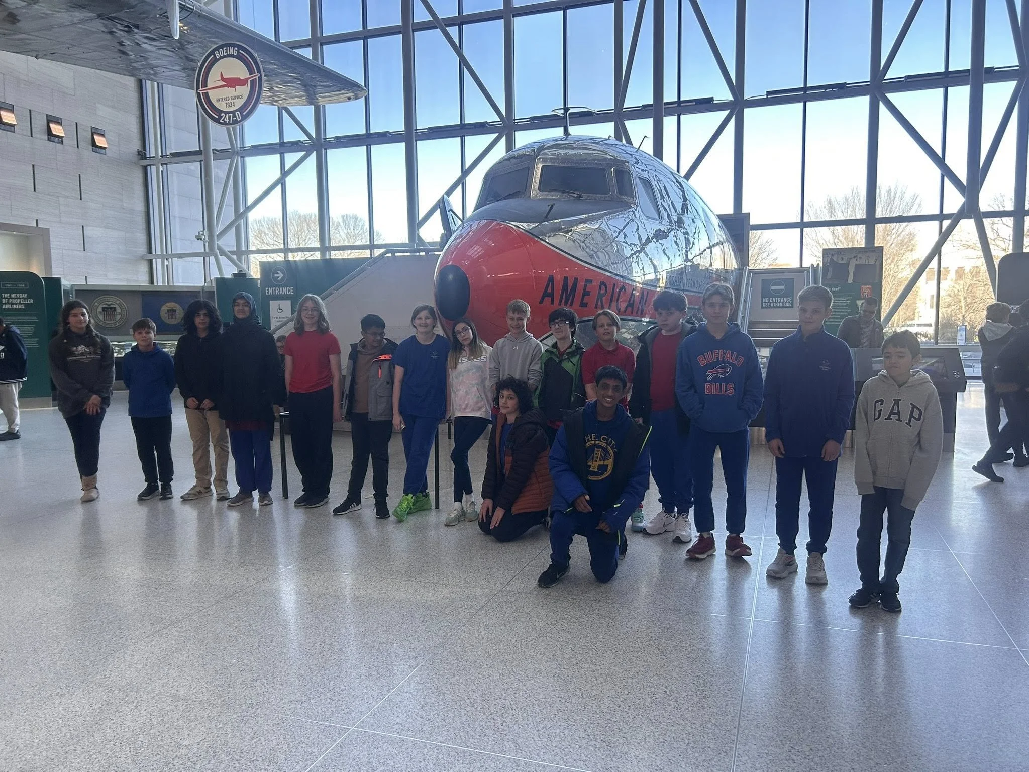 Visit to National Air and Space Museum