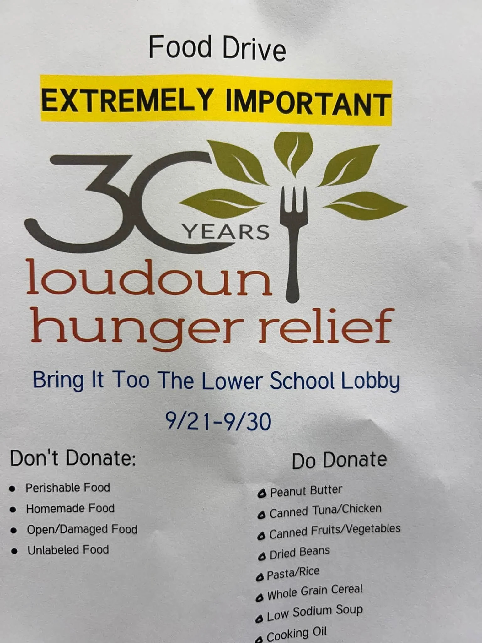 Food Drive