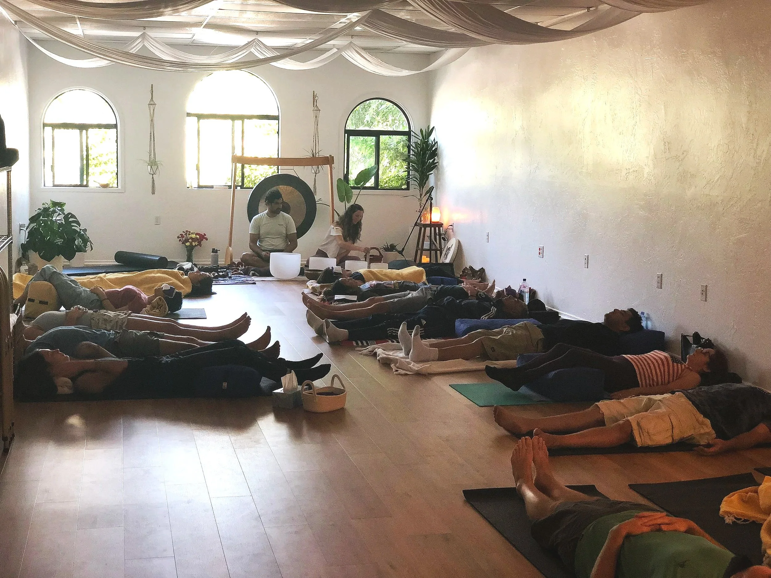 private soundbath yoga
