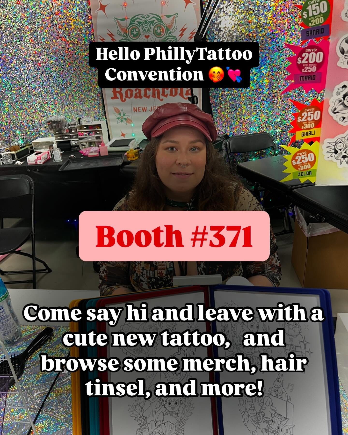 Come say hi Philly! We'll be at booth #371 this weekend, come get some fairy hair by @amandat_waves 

DM me for more info 💘💘

#phillytattoo #phillytattooconvention