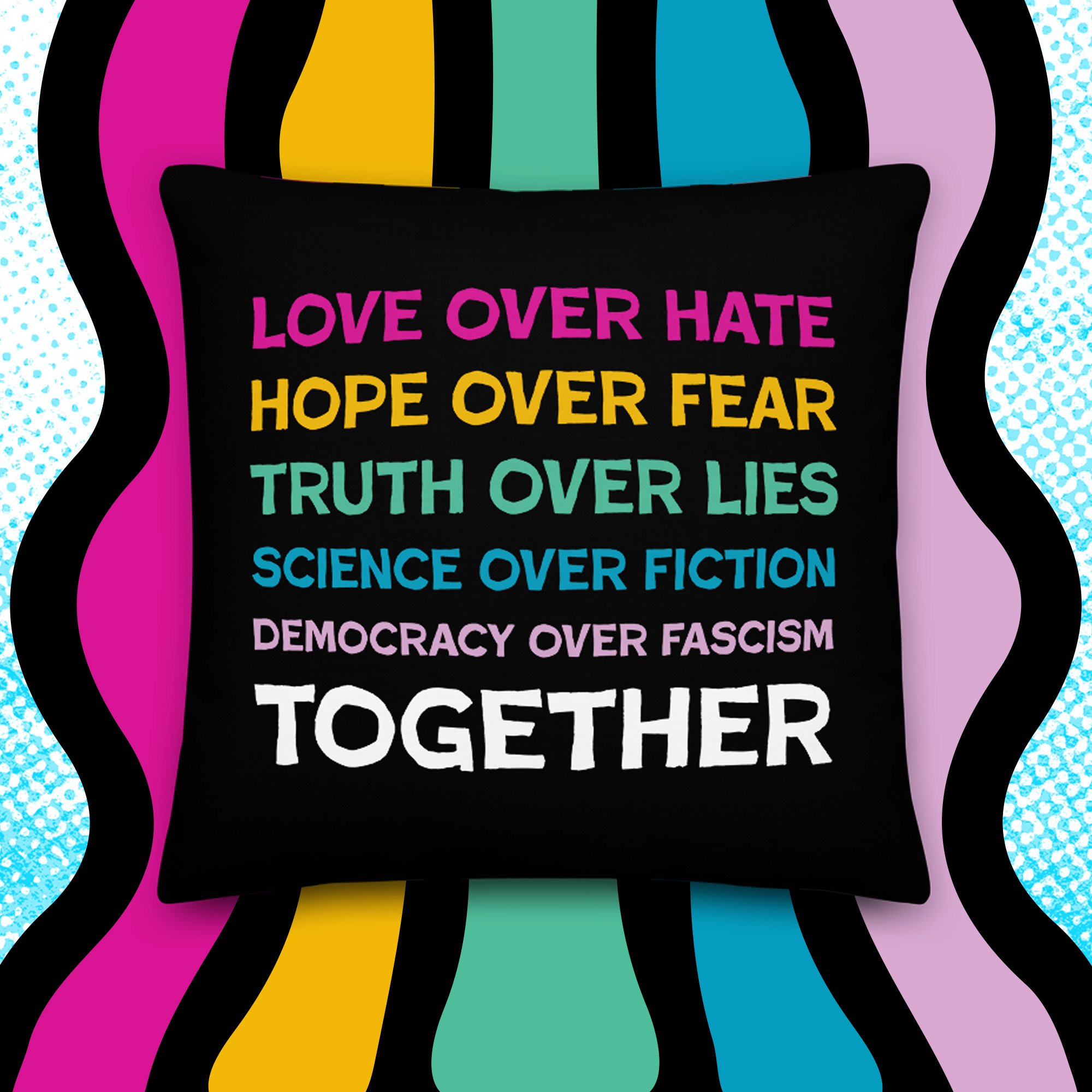 Love over Hate Pillow