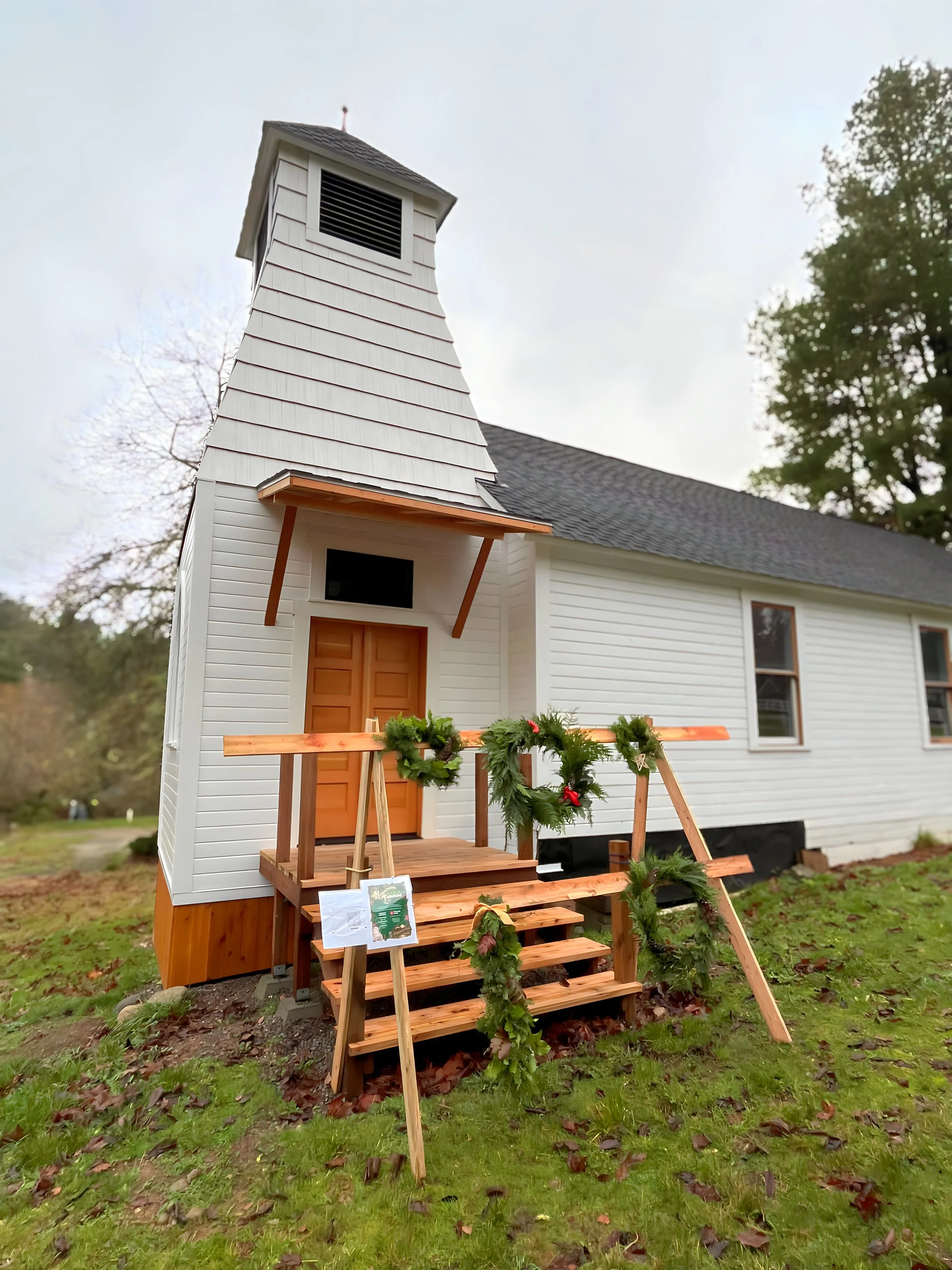 Spreading Holiday Cheer &amp; Saving Our Historic Church: Welcome to Our Honor System Farmstand!