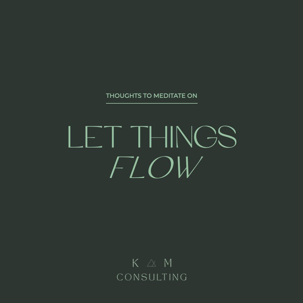 Thoughts to Meditate on:

LET THINGS FLOW



#Friday #mediation #growth #calm #lifecoach #yoga #love
