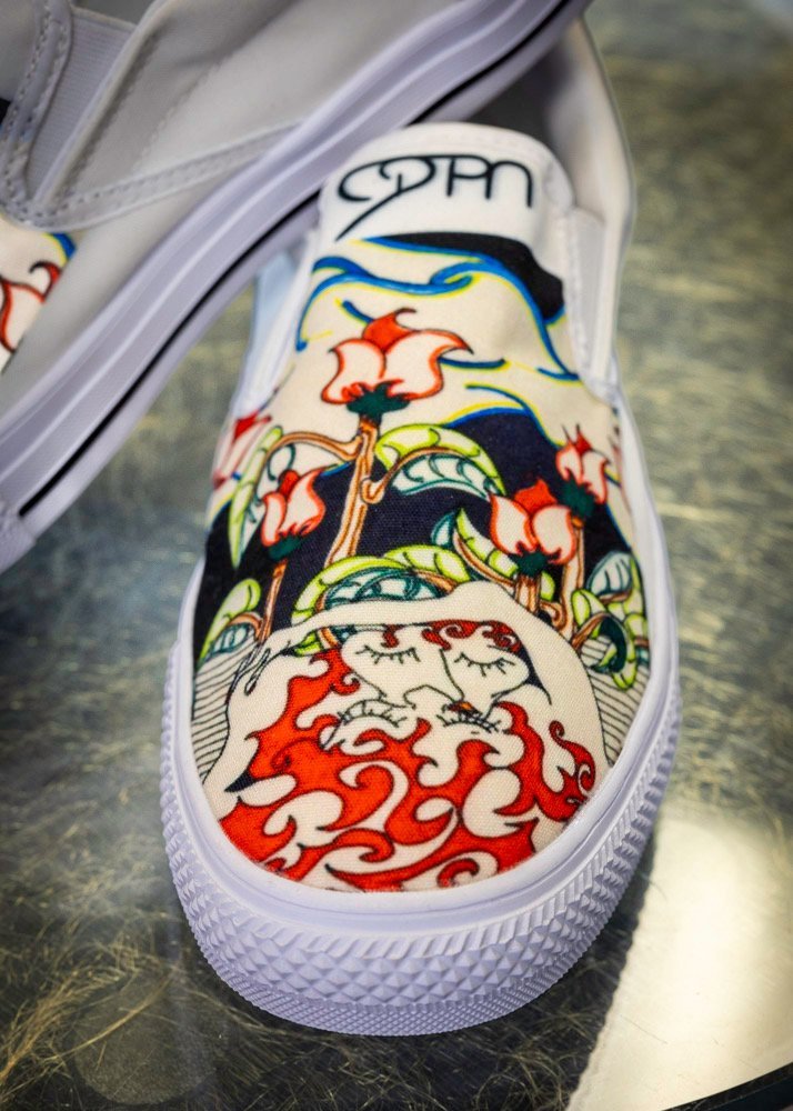 Custom Art Shoes - Lovers