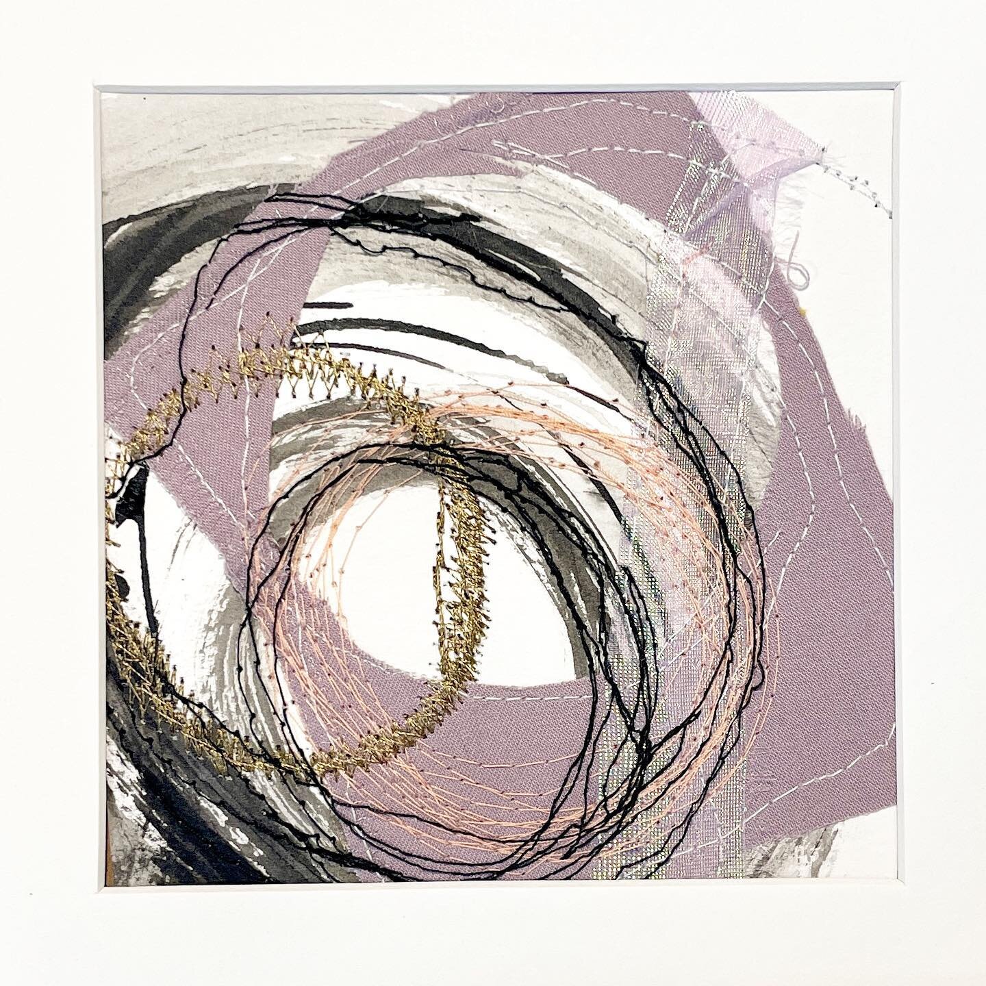 New &ldquo;moment&rdquo; framed pieces are blooming for #cherrycreekartsfestival July 4th weekend. Each is hand made and one of a kind. Available to purchase at the show ❤️💁🏻&zwj;♀️
.
.
#fiberart #ink #thread #sewn #collageart