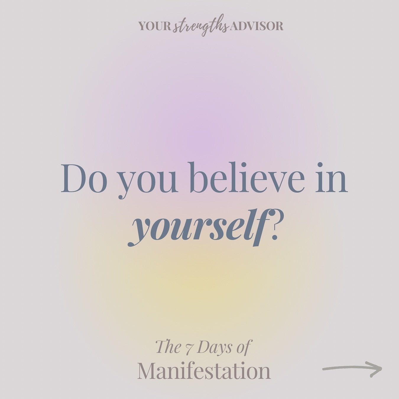 Welcome to Day 5 of the 7 Days of Manifestation! ✨ What is one belief about yourself that you are working to shift this year?  We all have certain areas of self-doubt - be aware not to let them stand in your way to reaching your full potential and ma