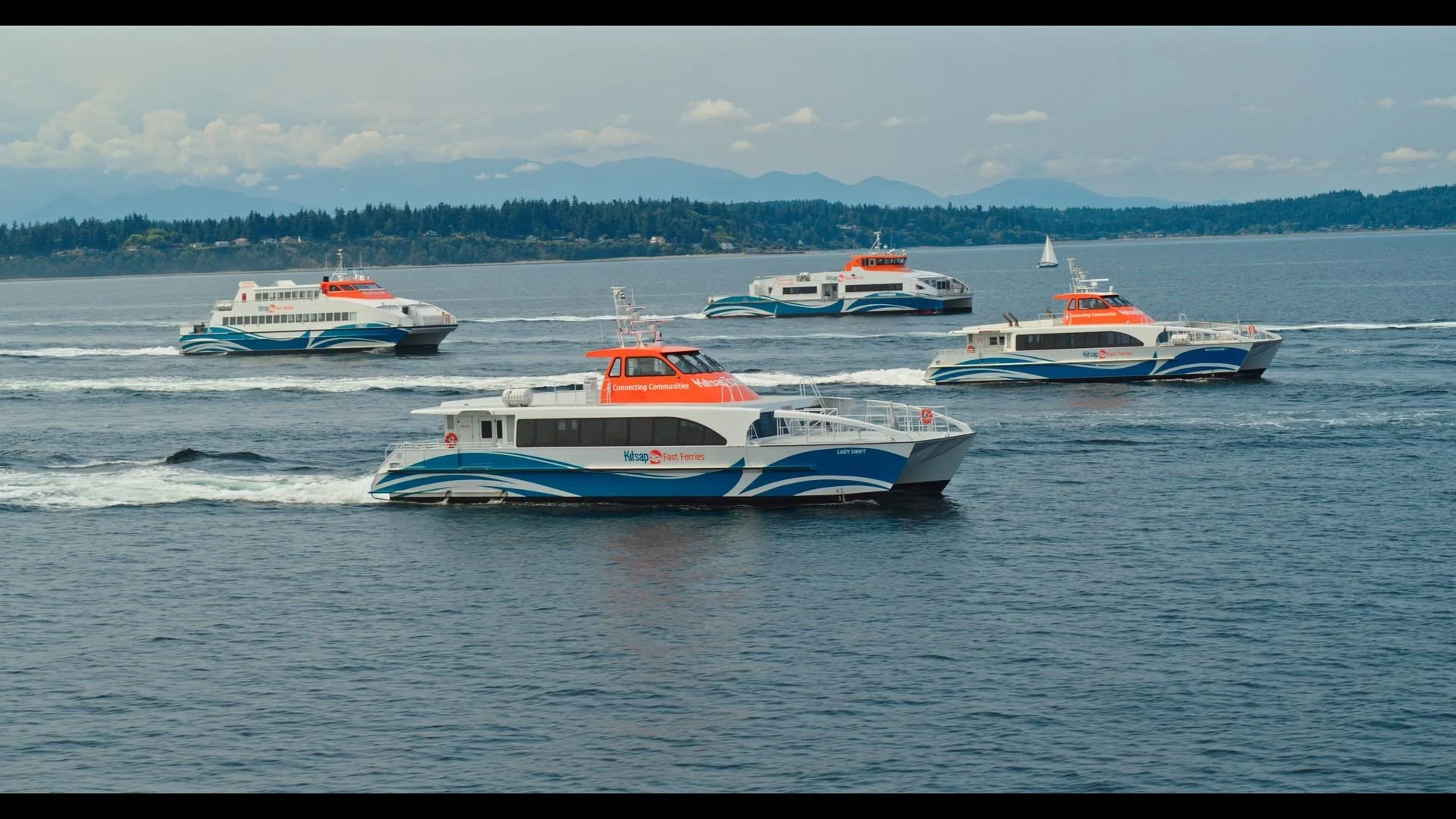 Why Kitsap Transit’s ferry fleet was sailing around Puget Sound Sunday