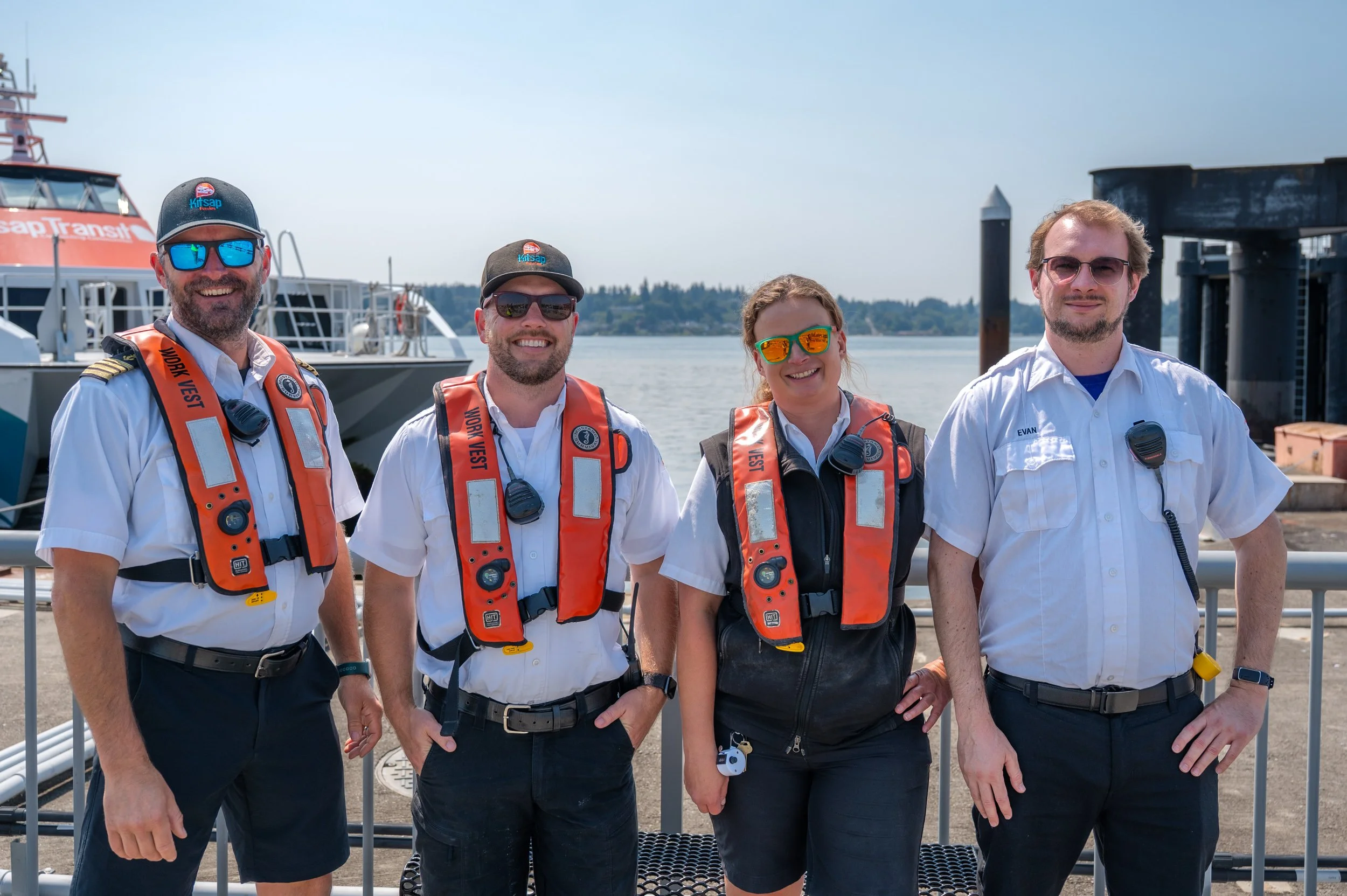 Crew kudos: Kitsap Transit ferry crews rescue three people from Puget Sound and assist with medical event during busy July