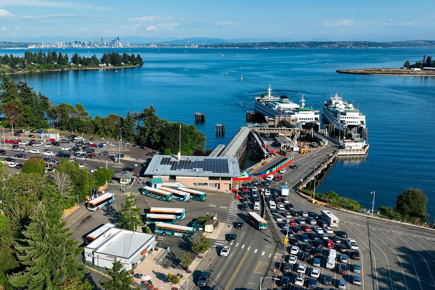 SeattleBainbridge ferry route will not allow driveons Sept. 712