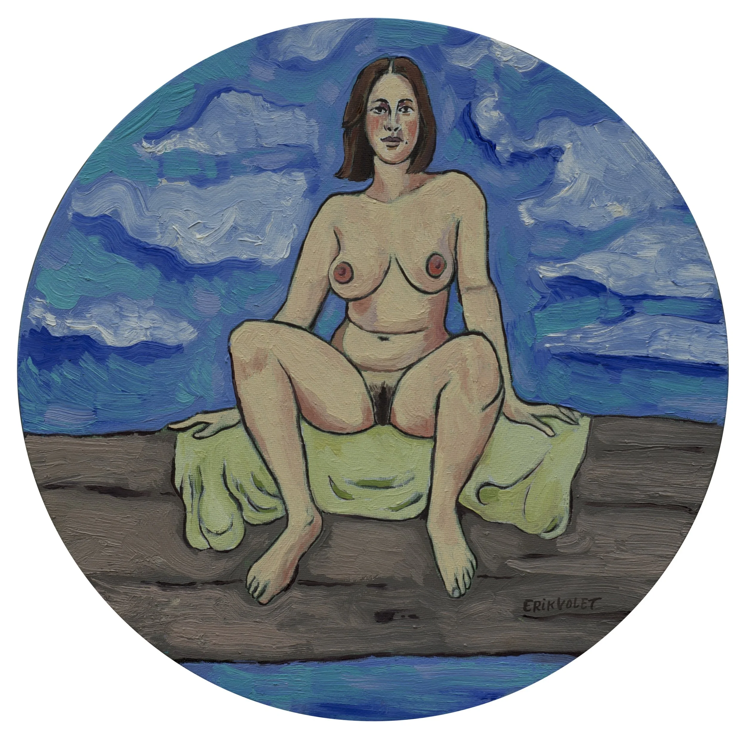 Seated Nude ll,
oil on canvas,2026