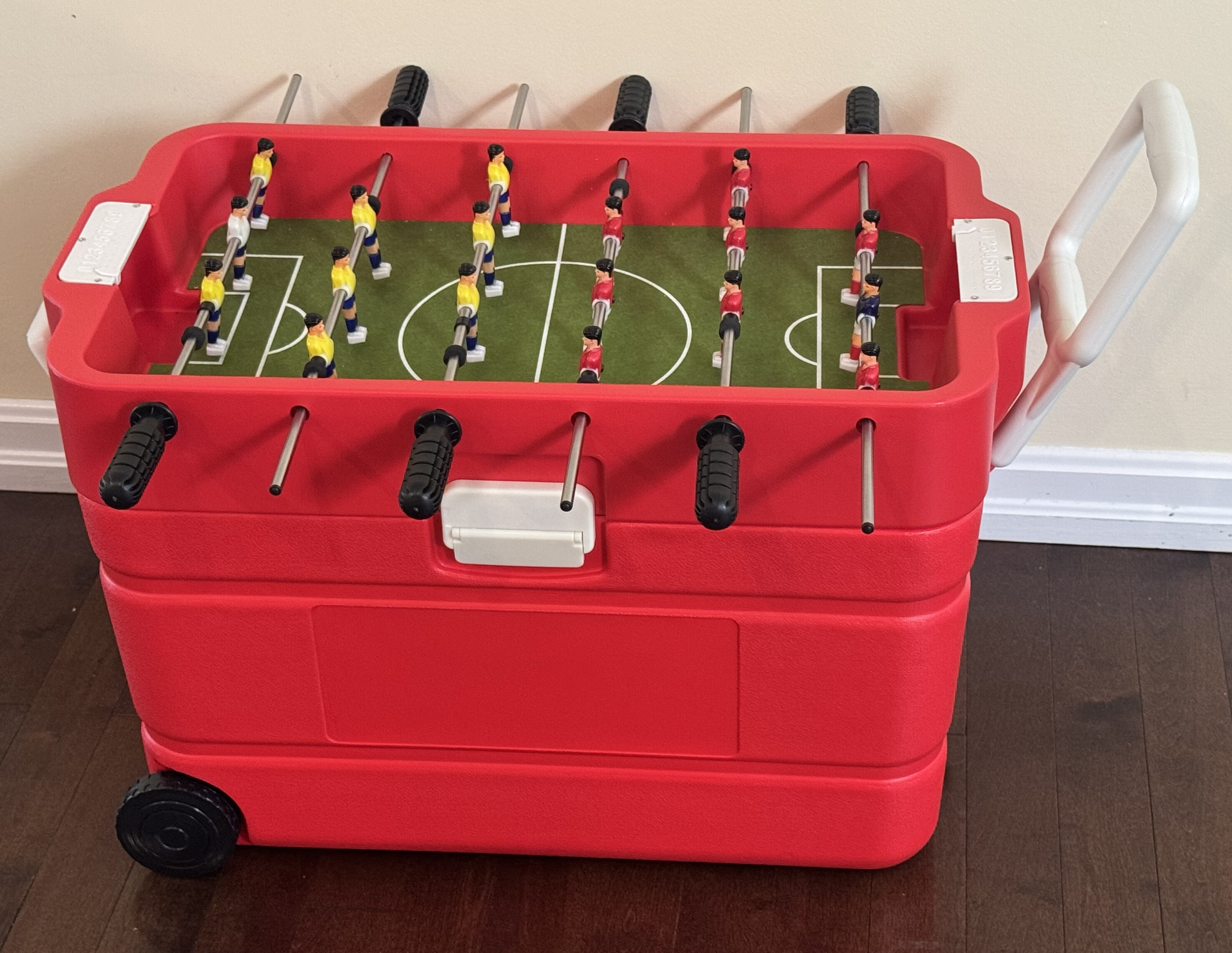 2-In-1 Foosball Table/Cooler