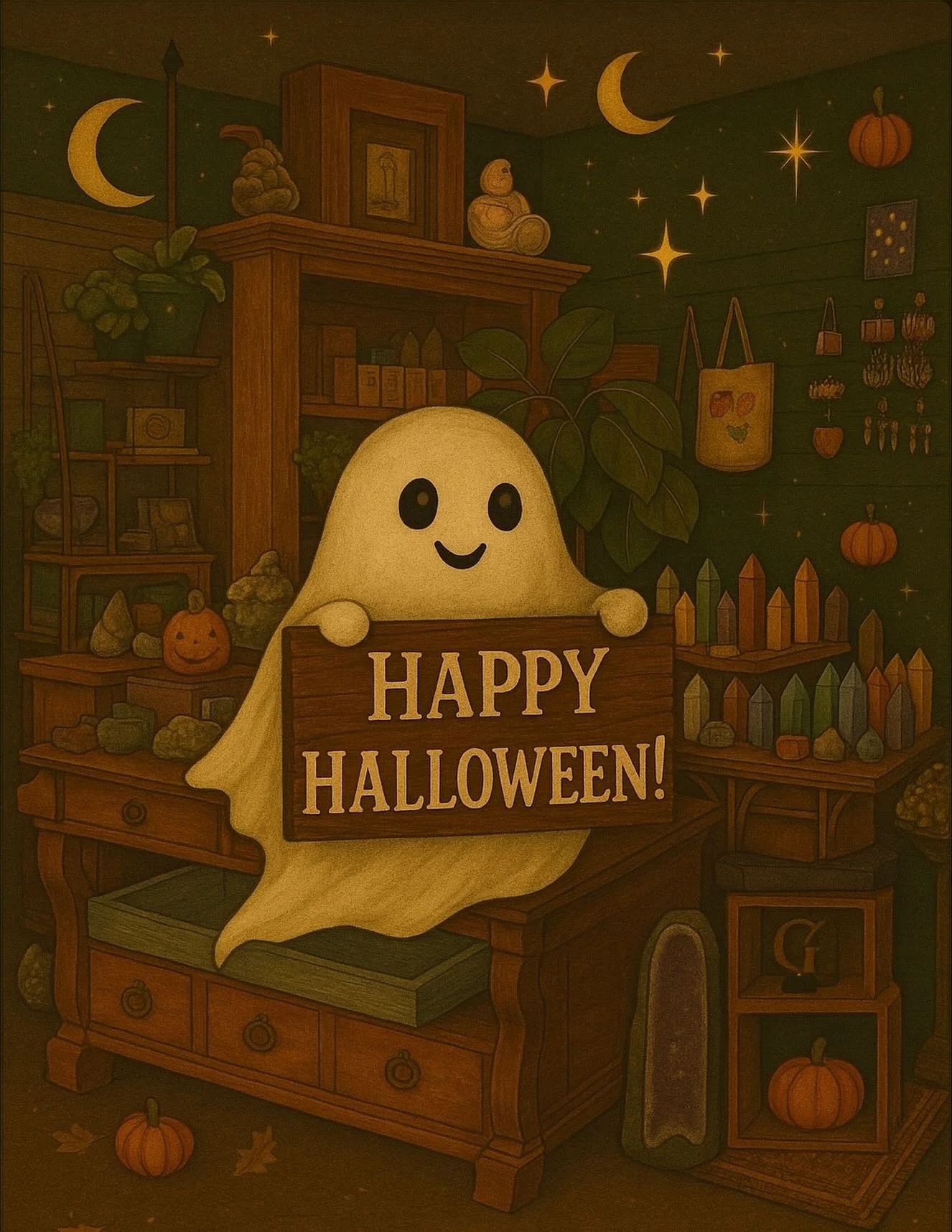 Happy Halloween Kindred Family!ππ» We hope you have the most magical safe evening with your friends and family!! β¨ If you’re staying in that’s perfect too you’re aligned with the season of rest. 
*
*