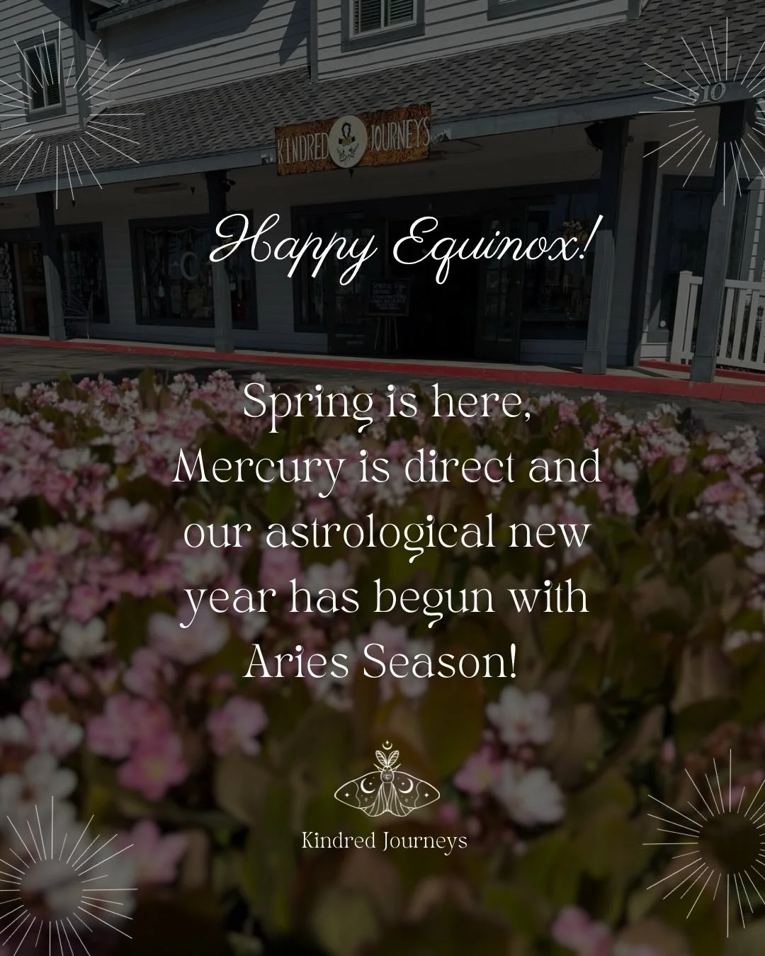 We&rsquo;re out of hibernation Kindred Family!! In more ways than one 💐🪐 Capitalize on your momentum and make you&rsquo;re intentions a reality! 🔥