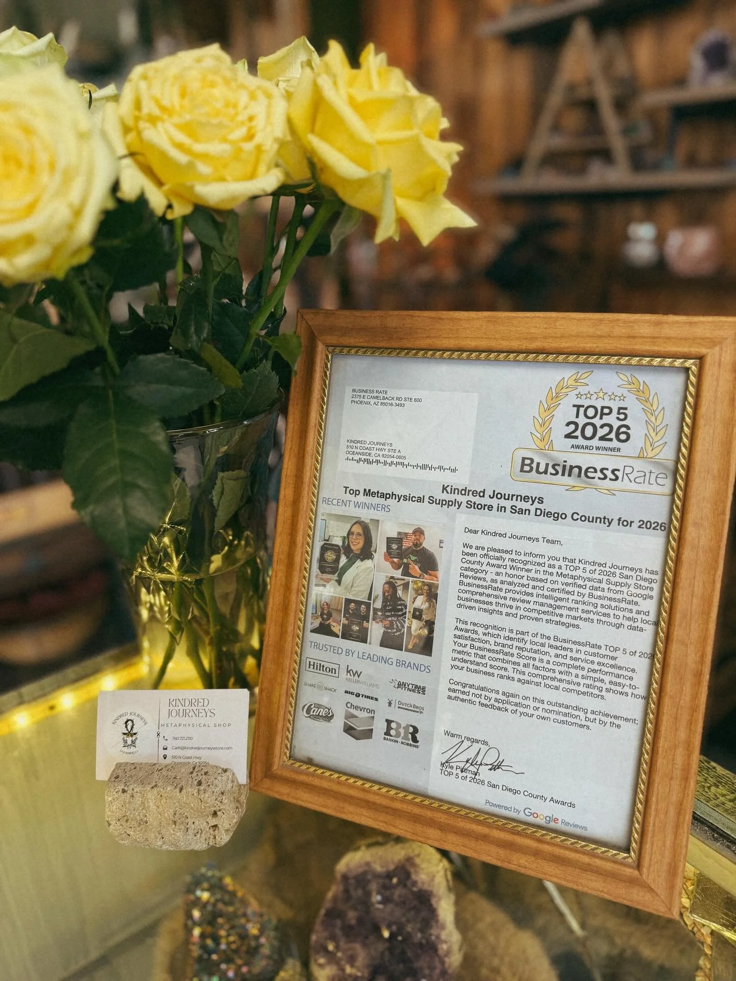 We&rsquo;re so GRATEFUL!! 🥹 We got voted top 5 metaphysical shops in San Diego!🎉

This magical space that we&rsquo;re so thankful to be stewards of would be nothing without all of you. Your support, your energy, your presence&hellip; it&rsquo;s wha