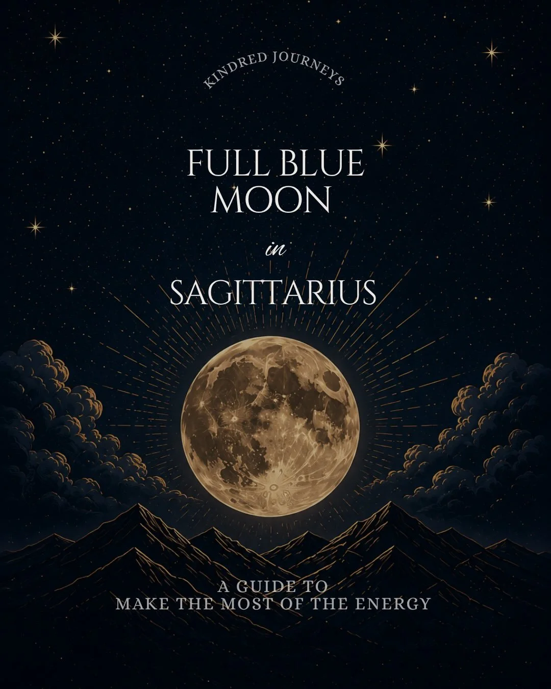 They say it only happens once in a blue moon&hellip; and that&rsquo;s exactly why this one is worth paying attention to. 🌕💙✨

The Blue Moon in Sagittarius arrives on May 31st, bringing a burst of expansive, adventurous energy. Sagittarius reminds u