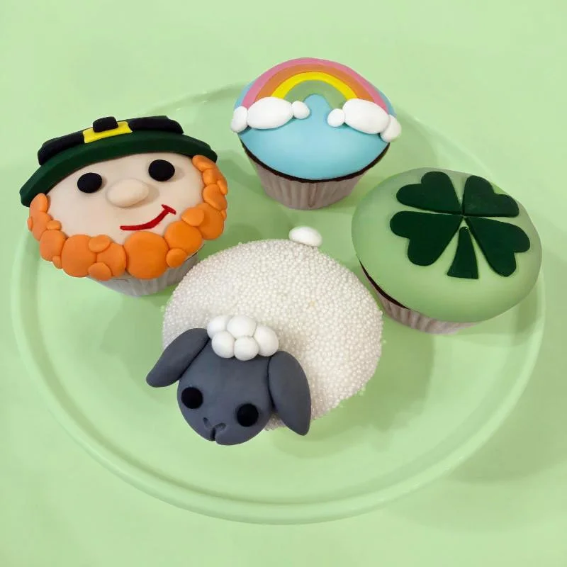 BEGINNER SAINT PATRICK'S DAY CUPCAKE CLASS - Saturday, March 14th at 11:30 AM - 1 PM