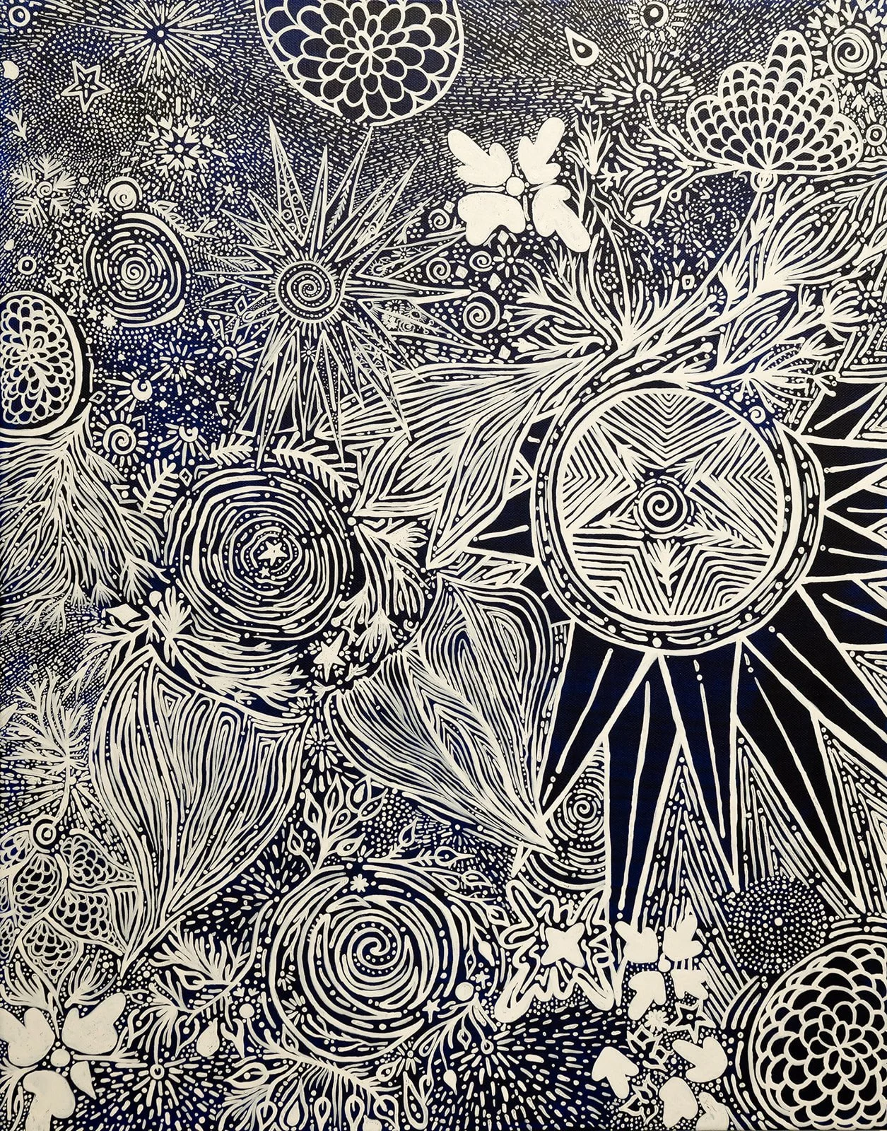 Hine-nui-te-pō (Goddess of Death/Night), 2021