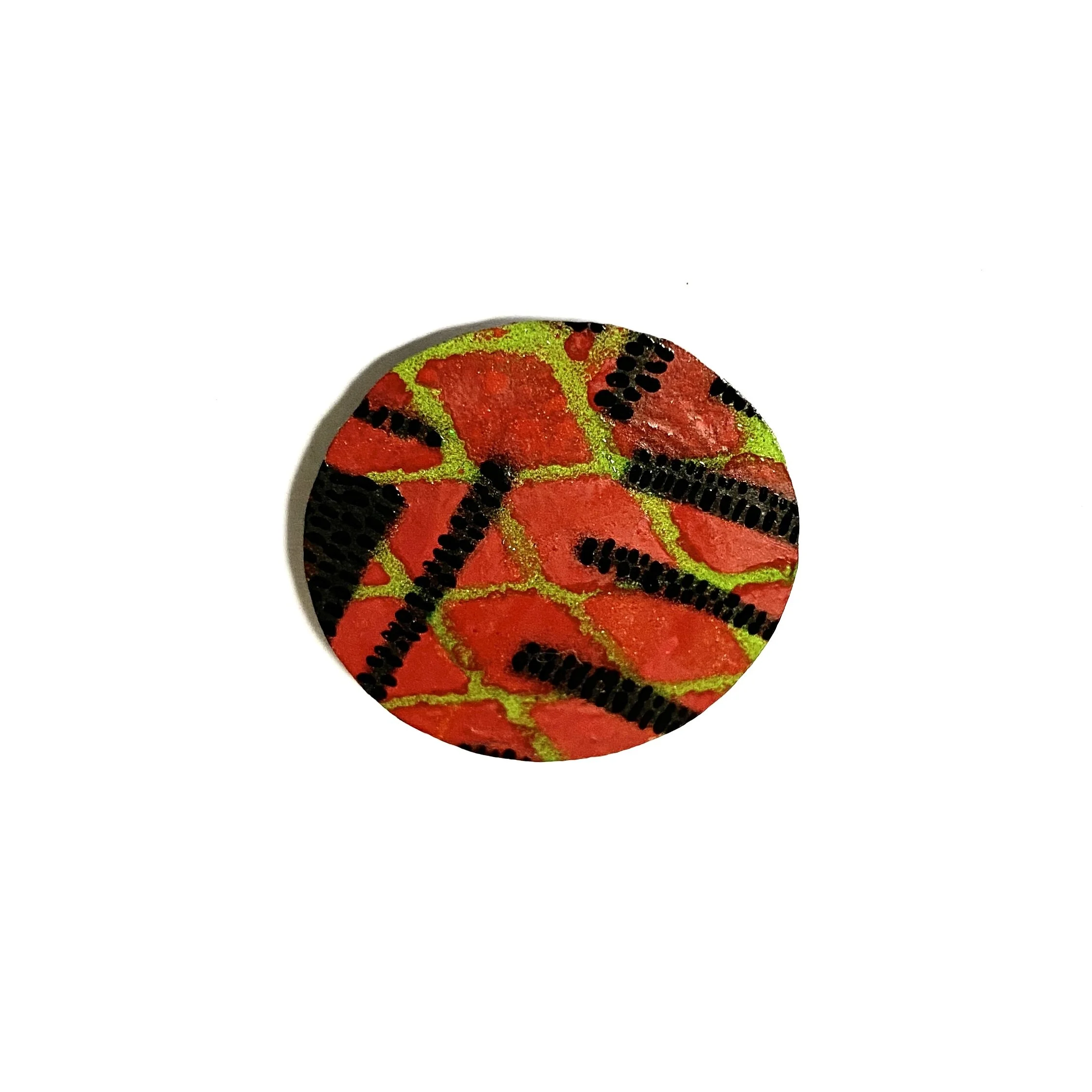 Bottle Top Brooch
