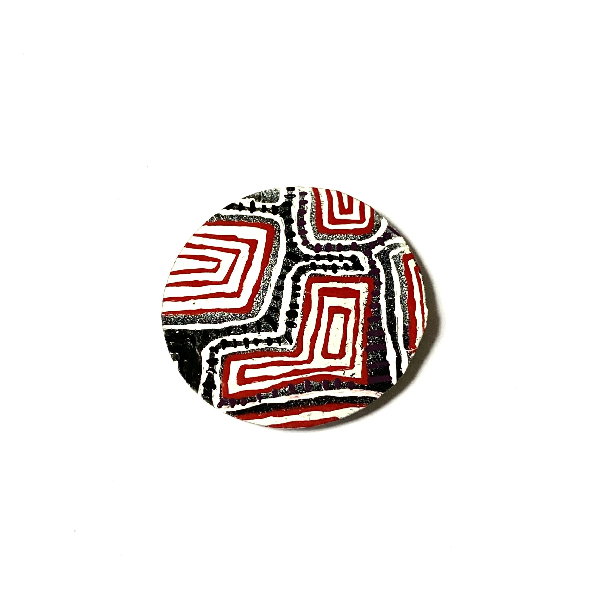 Bottle Top Brooch
