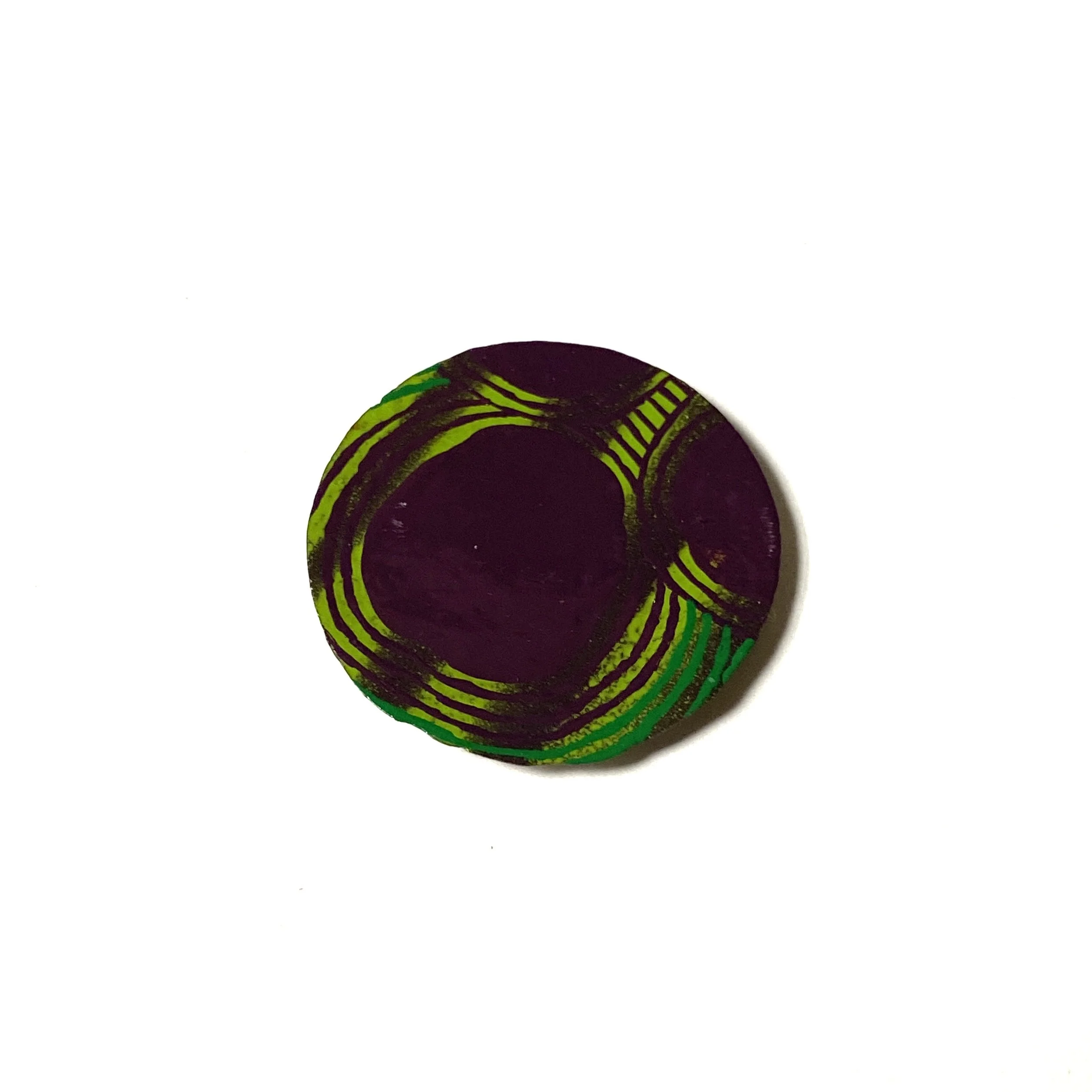 Bottle Top Brooch