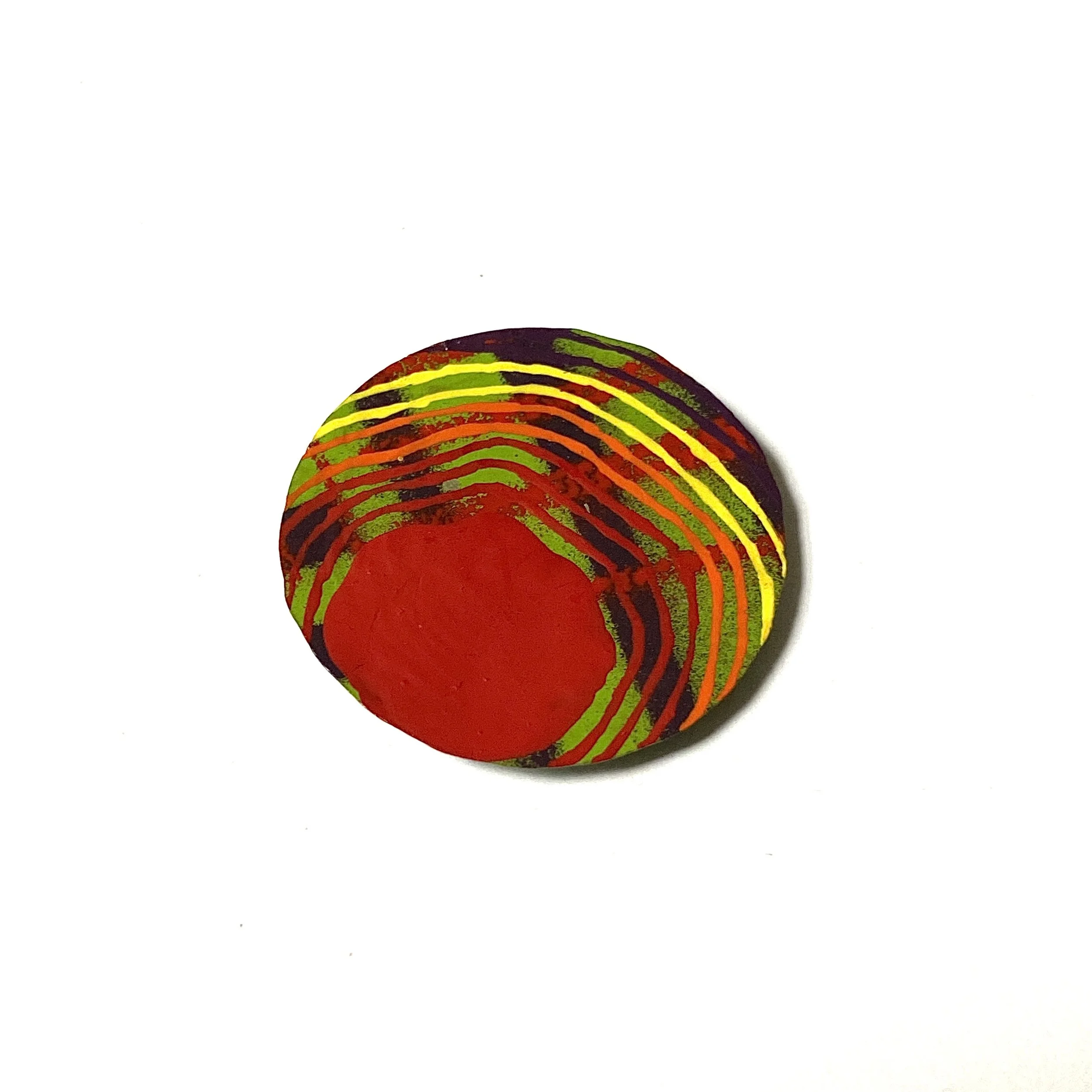 Bottle Top Brooch