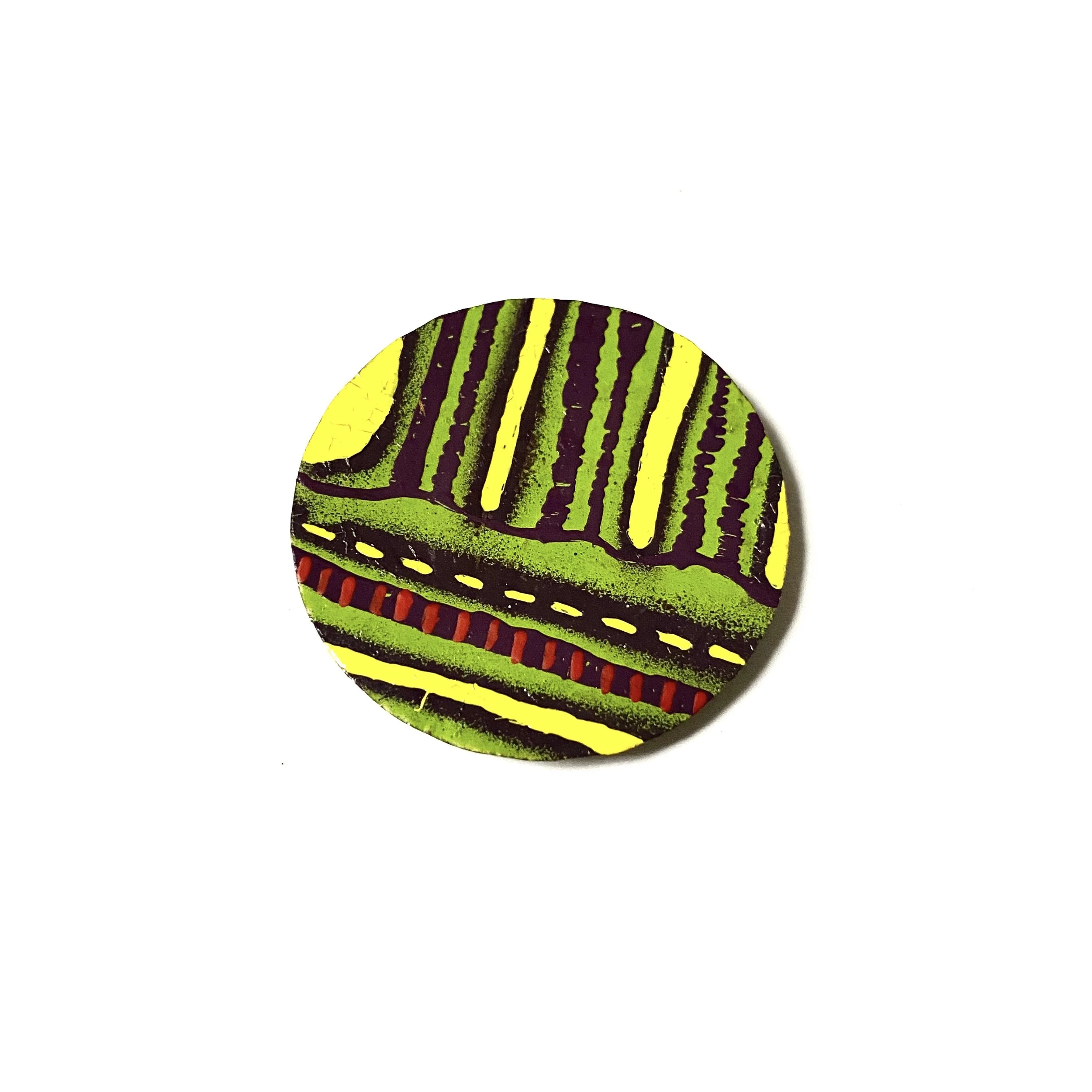 Bottle Top Brooch
