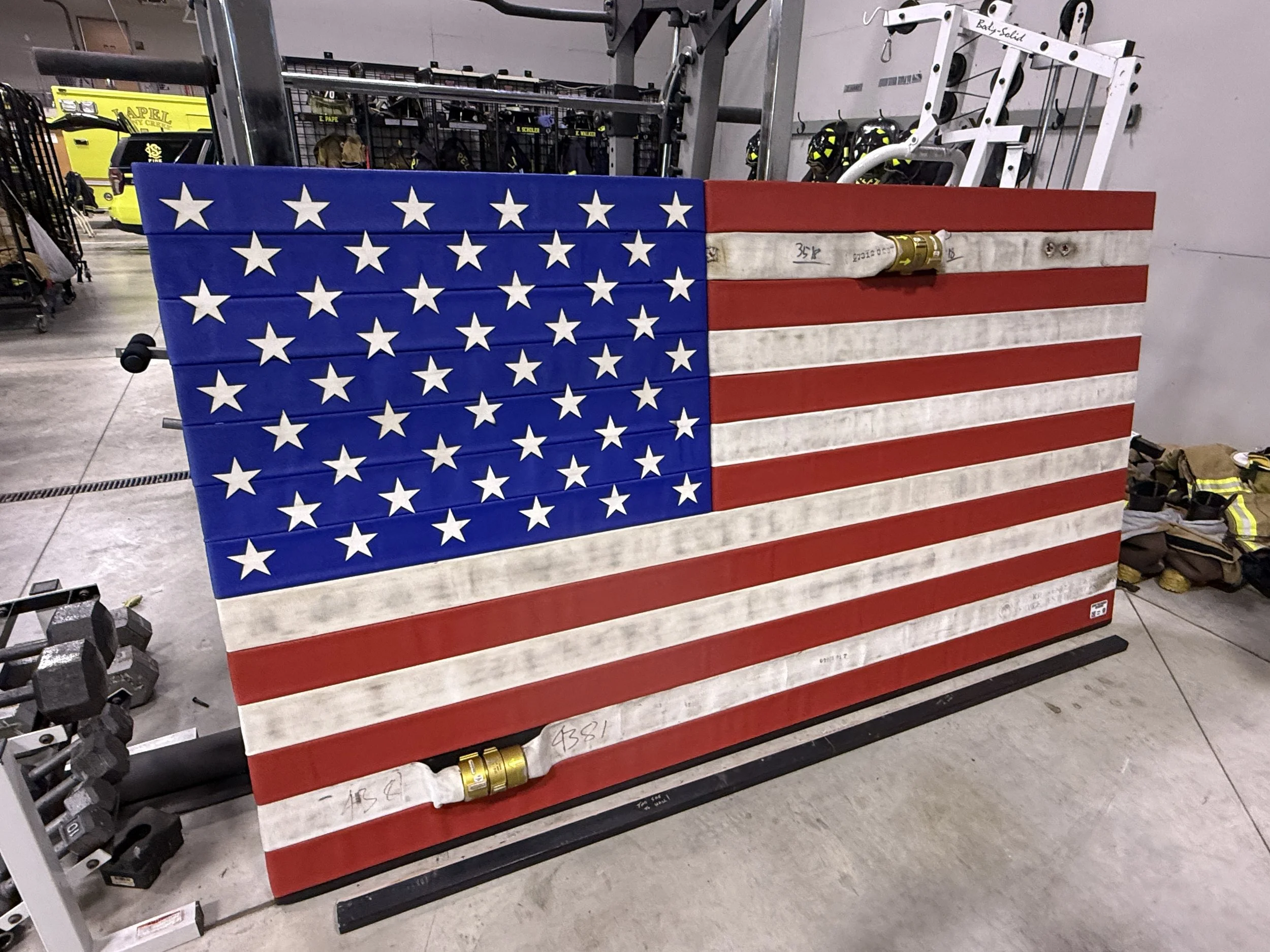 Ladder Series - Lapel Stony Creek Fire Territory - Flag #128