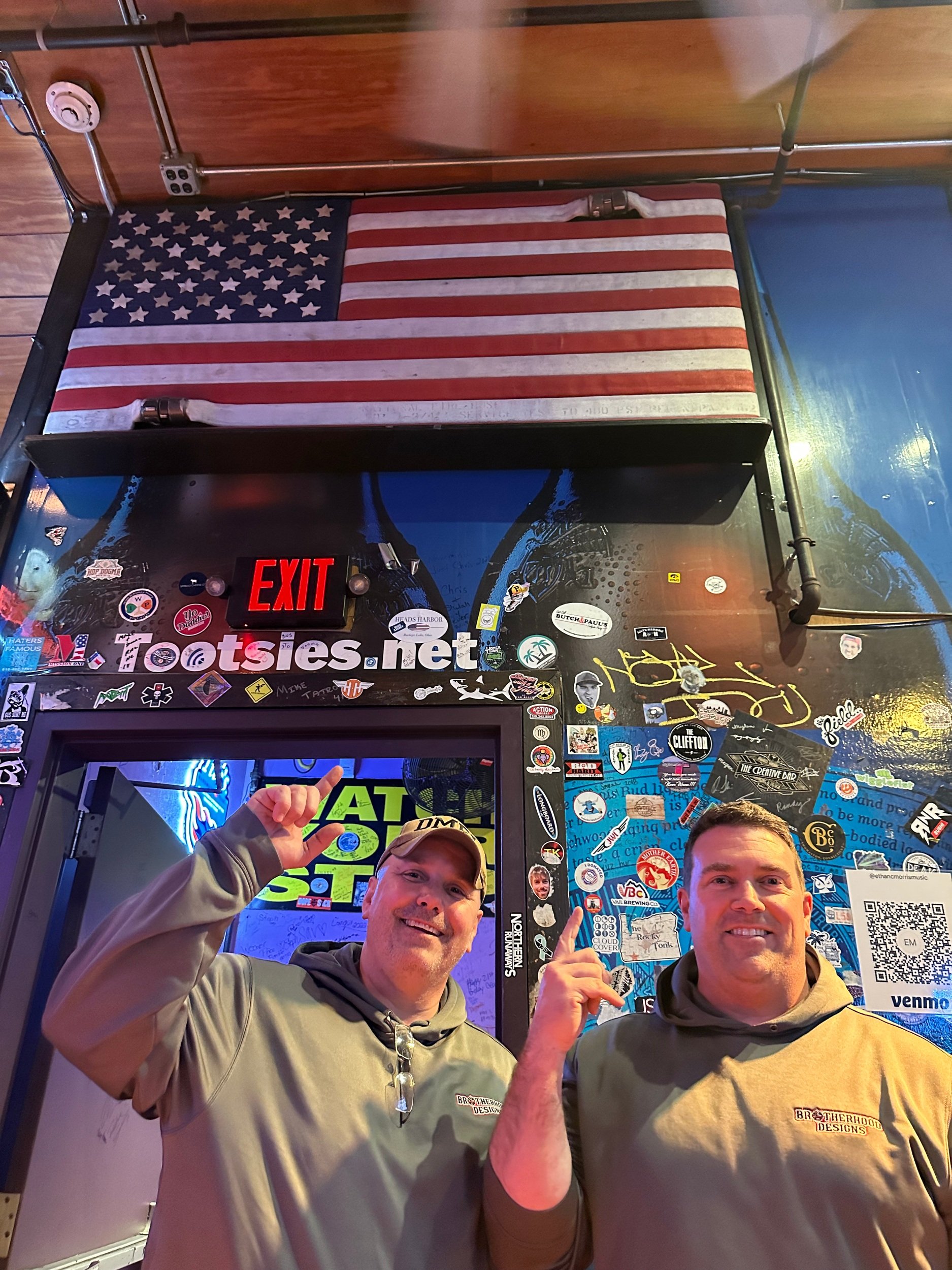 Rob and Scott at Tootsies
