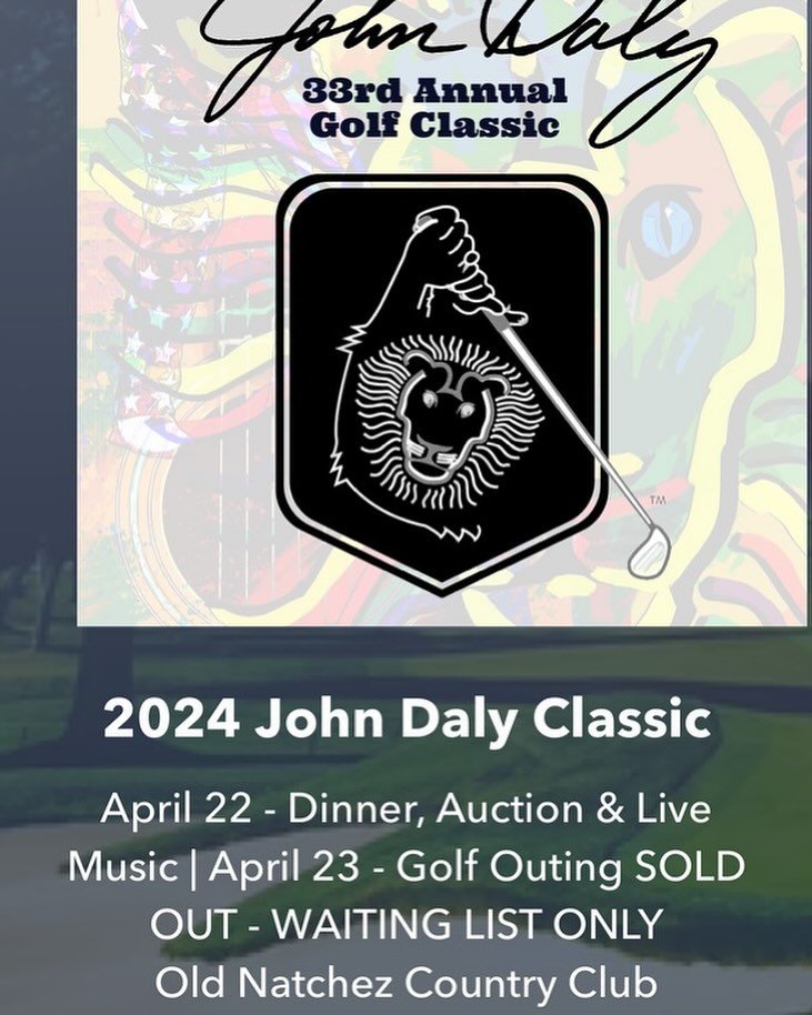 Brotherhood Designs, LLC is getting ready for an amazing evening and all day event tomorrow with the @theheartofalionfoundation golf outing at Old Natchez Country Club in Franklin, TN.  This is the 33rd Annual John Daly Classic benefiting the Arkansa